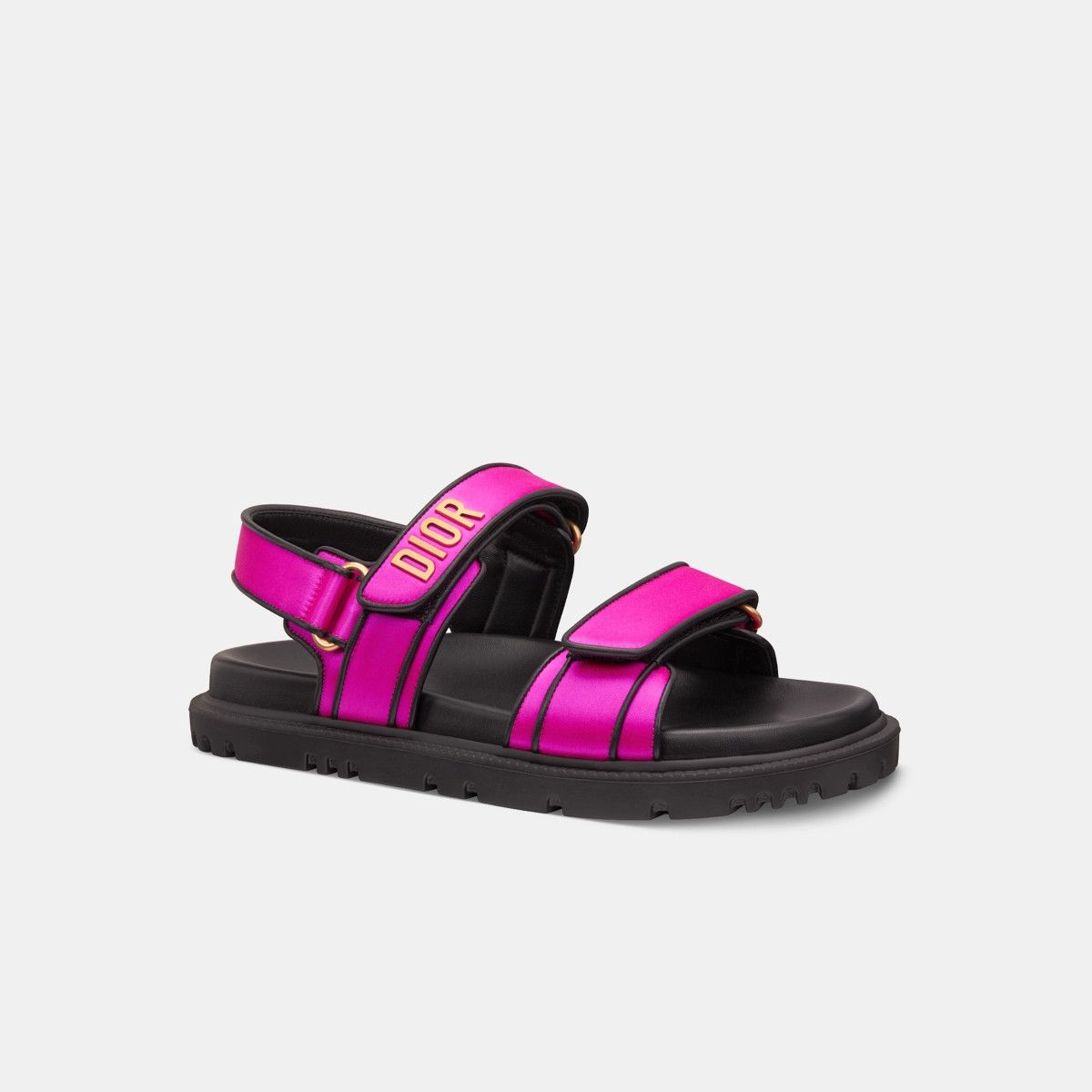 Dior o1bcso1str0225 Dioract Sandal in Rani Pink Size US 5 / IT 35 - 2 Thumbnail