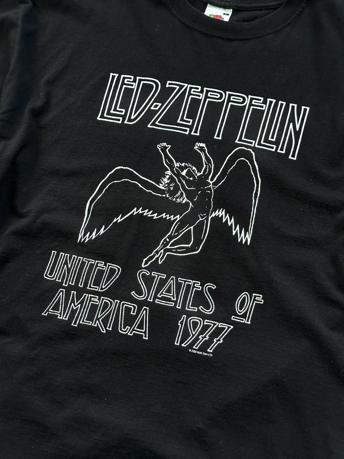 Band Tees × Vintage Led Zeppelin Vintage T-Shirt 00s American Tour Size US L / EU 52-54 / 3 - 2 Thumbnail