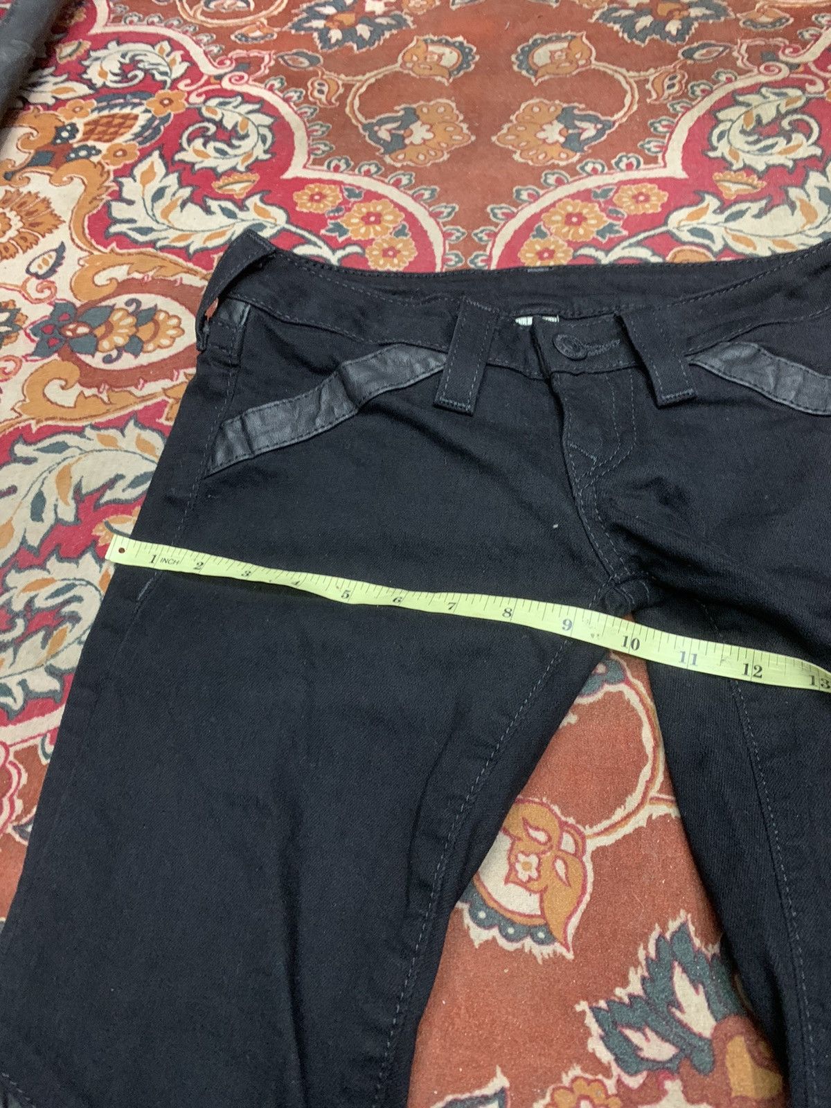 Hysteric Glamour × If Six Was Nine × Japanese Brand True religion black leather Size 25" / US 0 / IT 36 - 13 Thumbnail