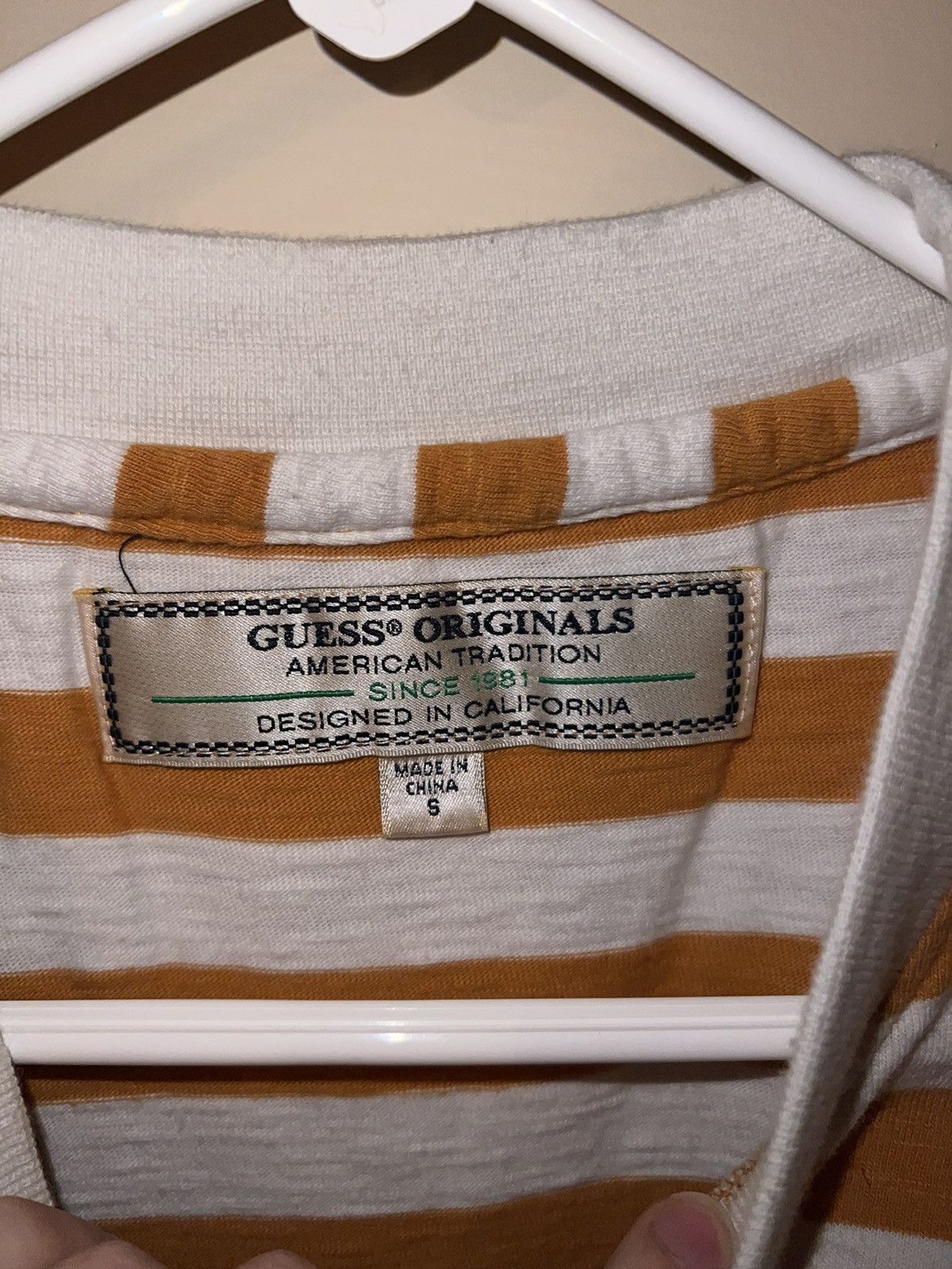 Guess Guess Original Striped Tee Size US M / EU 48-50 / 2 - 3 Thumbnail