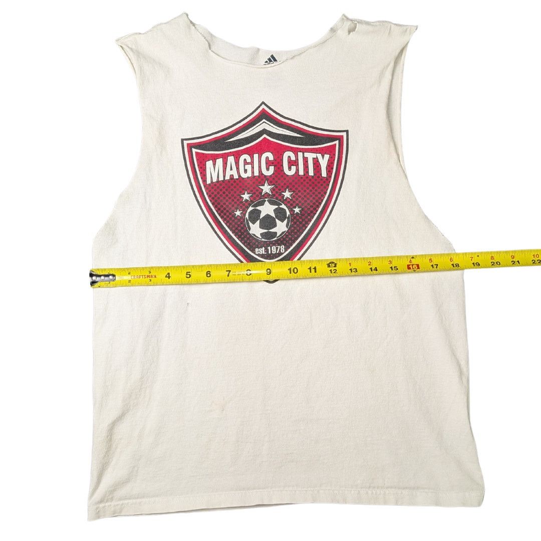 Adidas Adidas Magic City Soccer Cutoff Tank | Unisex L Size US L / EU 52-54 / 3 - 4 Thumbnail