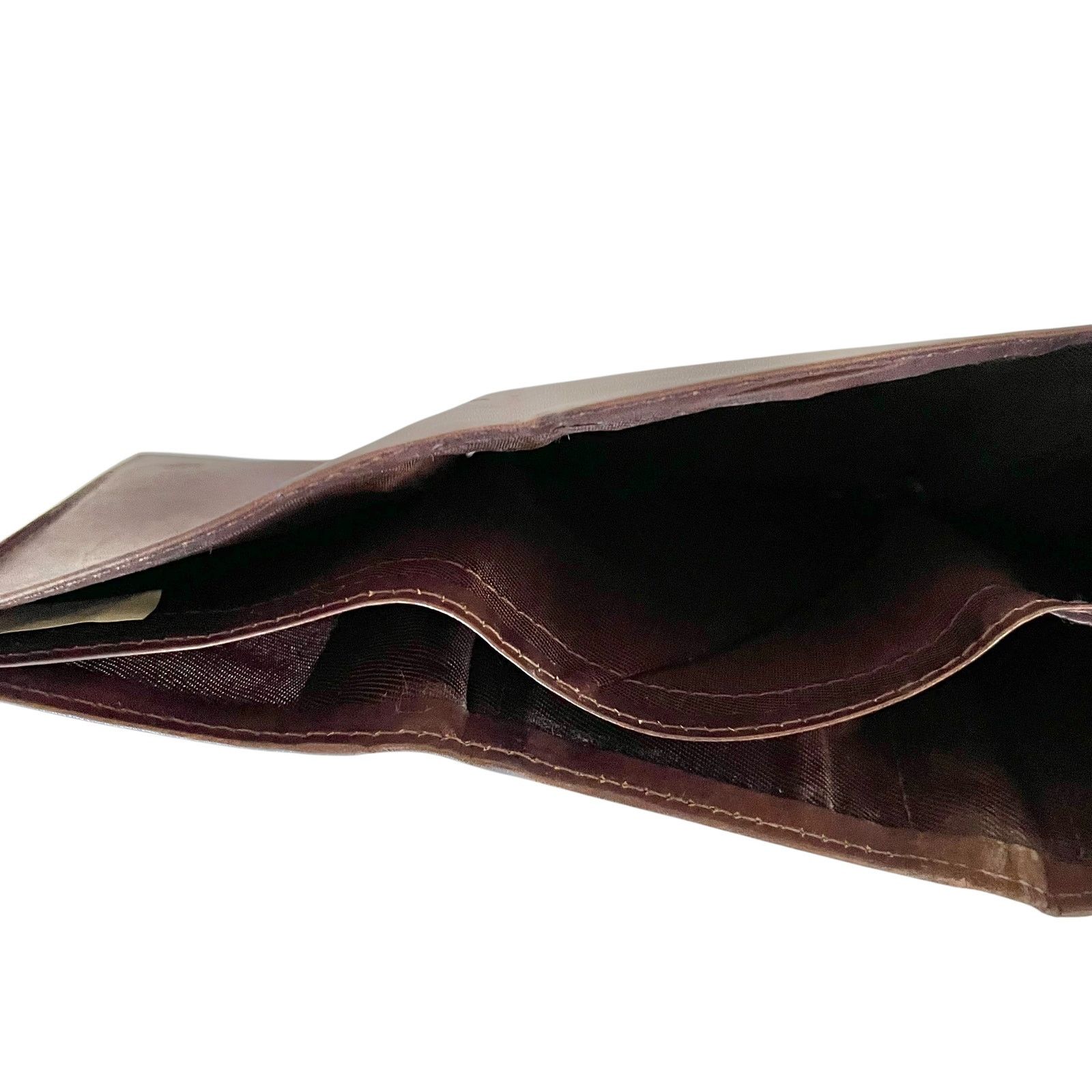 Pierre Cardin × Vintage Vintage Pierre Cardin Brown Leather Trifold Wallet Size ONE SIZE - 5 Thumbnail