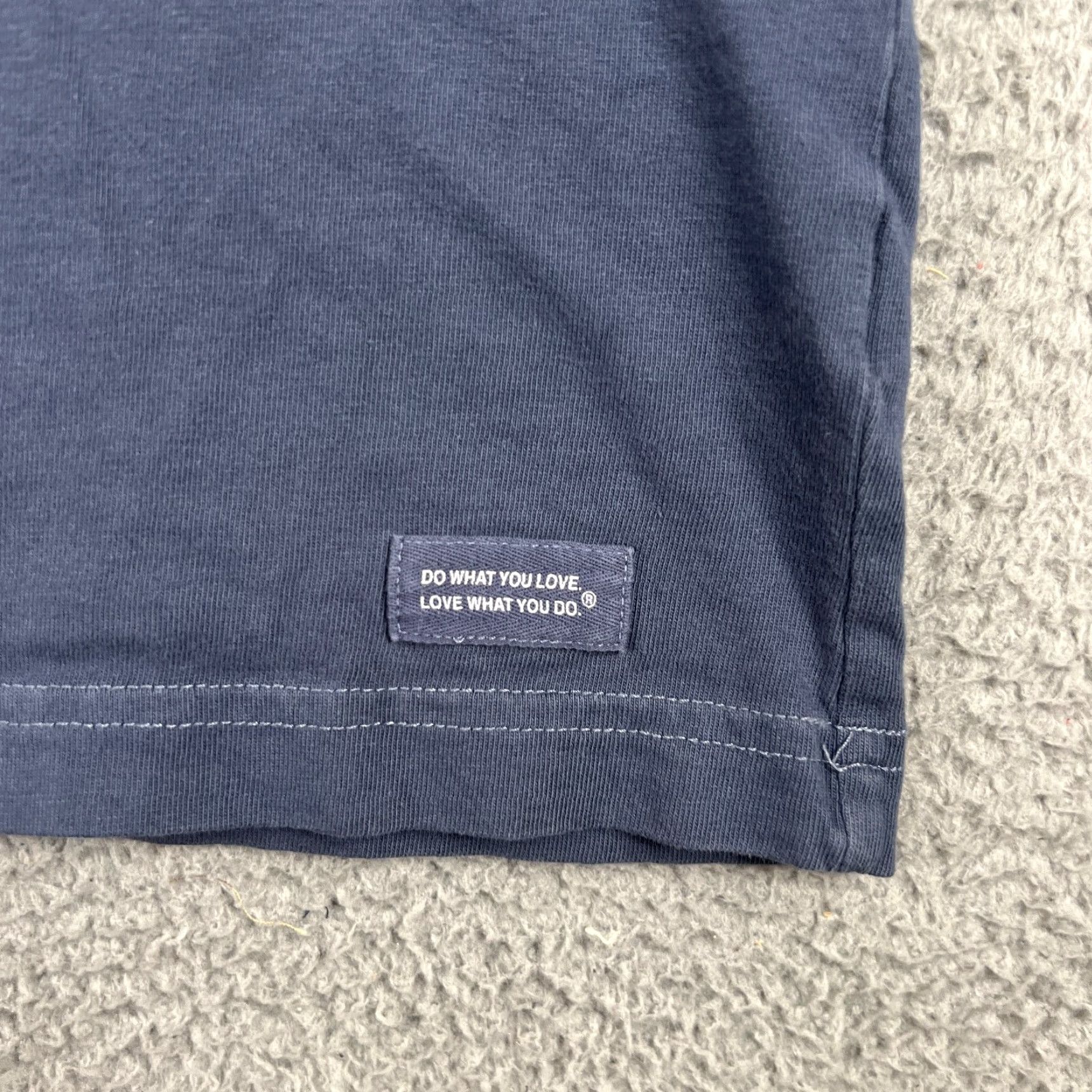 Life is Good LIFE IS GOOD Graphic T-Shirt Medium Blue Cotton Mens Crusher Short Sleeve Preowned Size US M / EU 48-50 / 2 - 2 Thumbnail