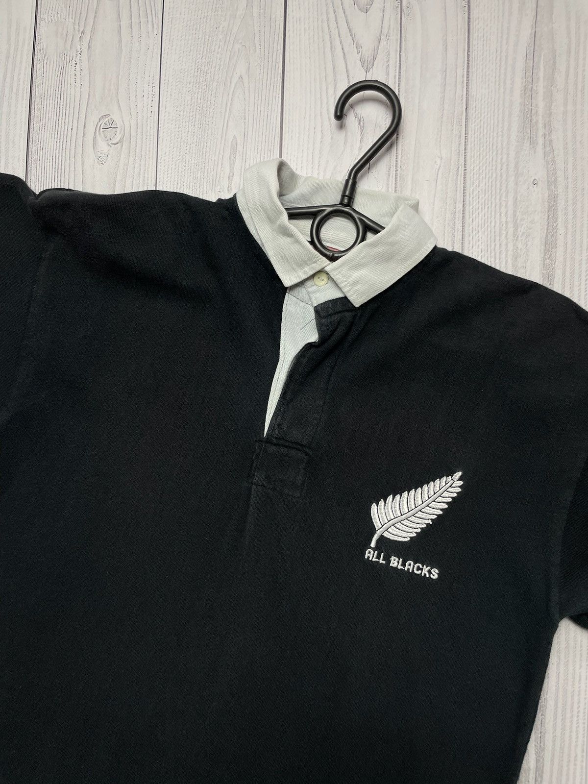 Vintage Vintage Rugby jersey New Zealand all black size M rare Size US M / EU 48-50 / 2 - 2 Thumbnail