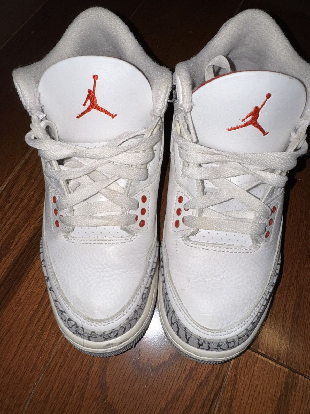 Jordan Brand Jordan 3 White Cement Size US 5.5 / EU 38 - 4 Thumbnail