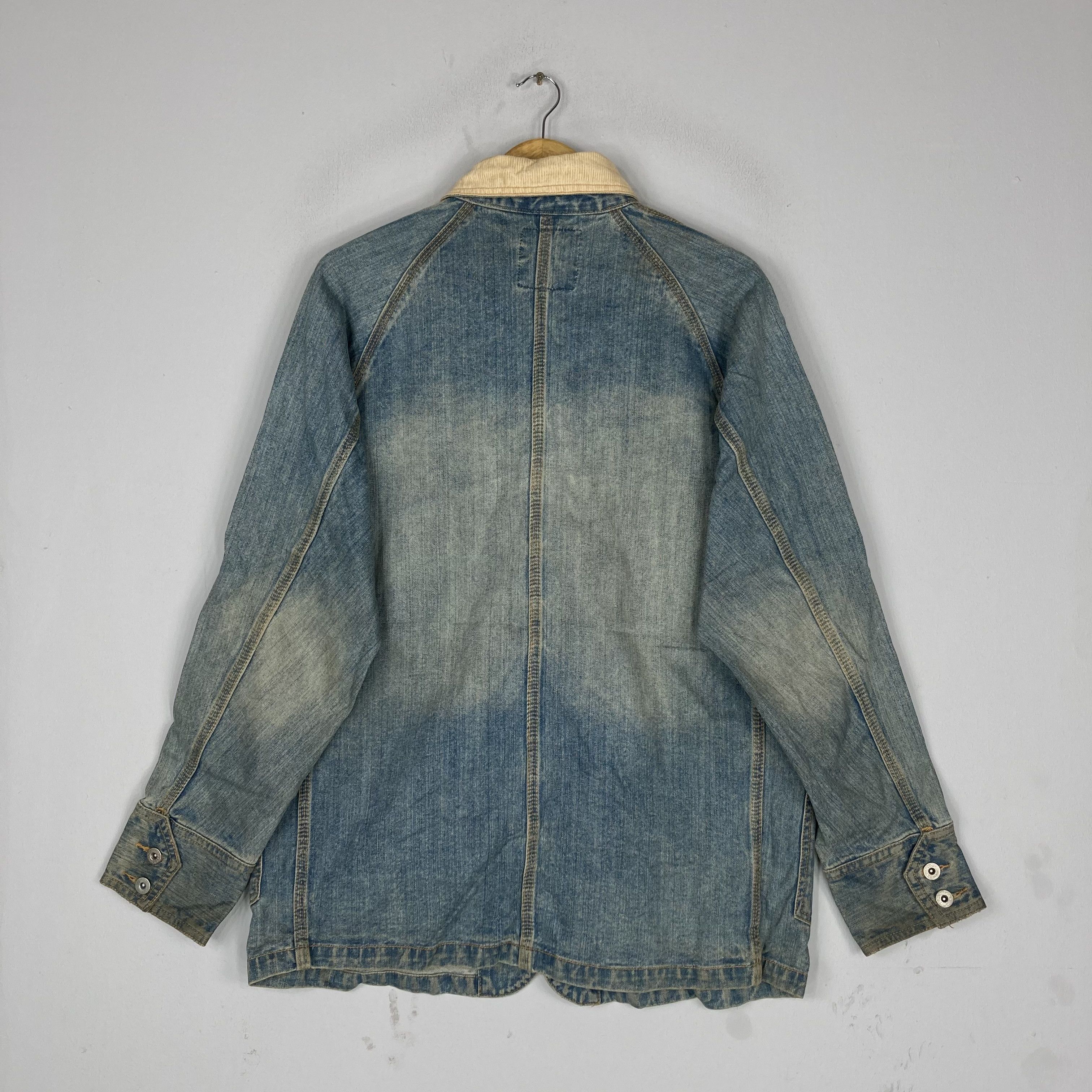 Vintage Vintage JOE MARTIN Denim Chore Jacket Four Pocket Size US L / EU 52-54 / 3 - 5 Thumbnail