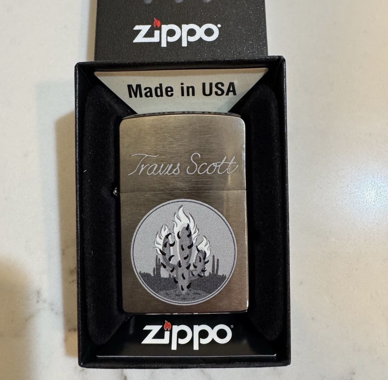 Zippo Travis Scott Cactus Jack Rodeo Zippo Lighter Size ONE SIZE - 1 Thumbnail