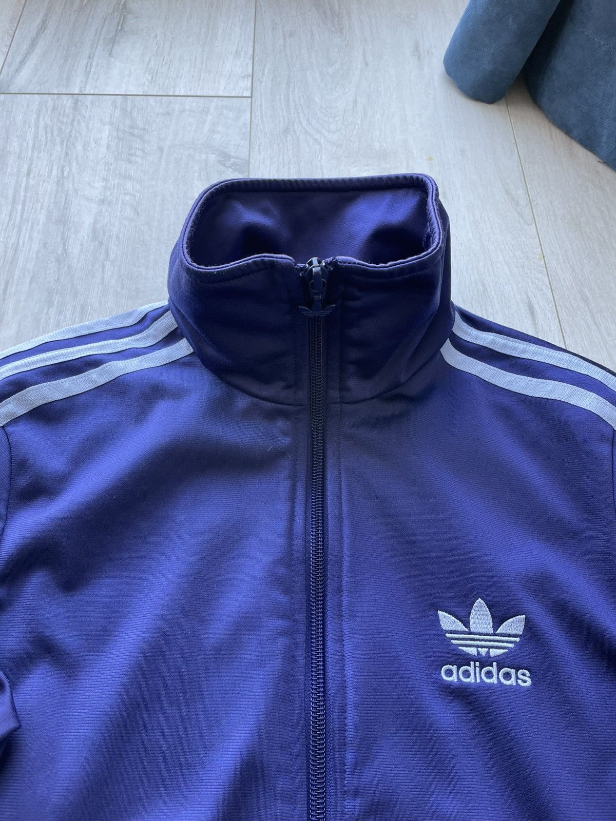 Adidas Vintage 00’s Adidas Firebird Y2K Big Logo Track Jacket RARE Size S / US 4 / IT 40 - 8 Thumbnail