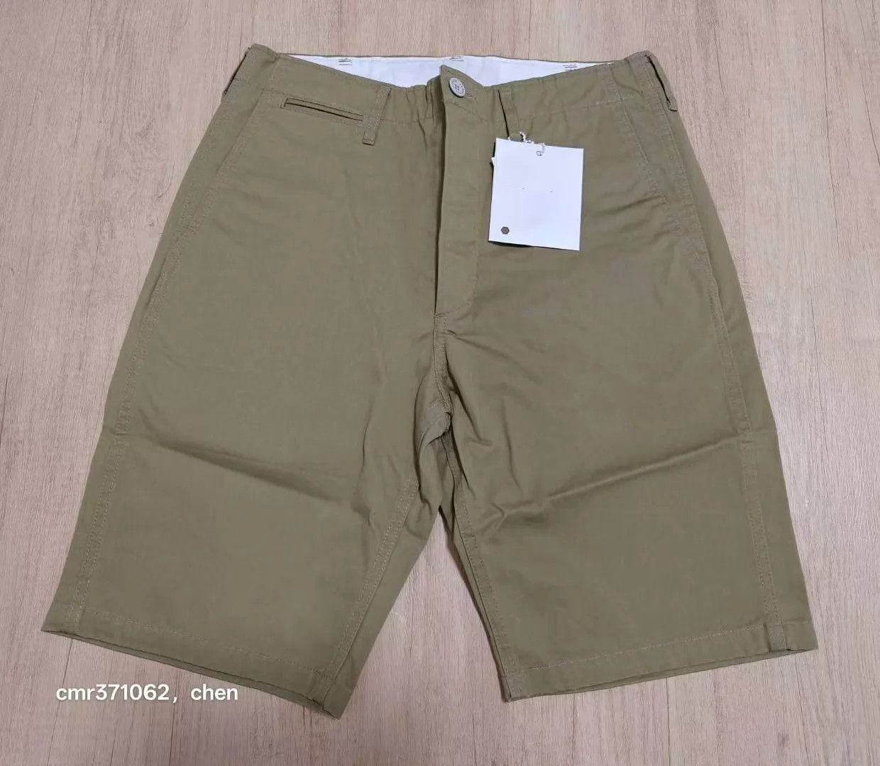 Visvim visvim 18ss chino short olive 2 new wash distressed Size US 30 / EU 46 - 1 Thumbnail