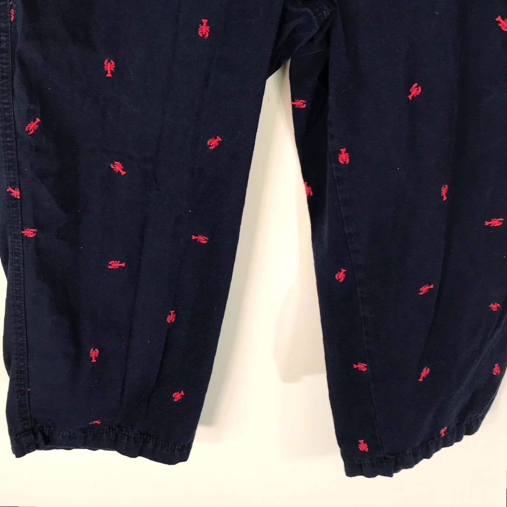 Liz Claiborne Liz Claiborne Audra Capri Pants Womens Flat Front Embroidered Blue Size 12 Regular Inseam 23in Casual Shoes none Mens Womens Size 34" / US 12 / IT 48 - 5 Thumbnail