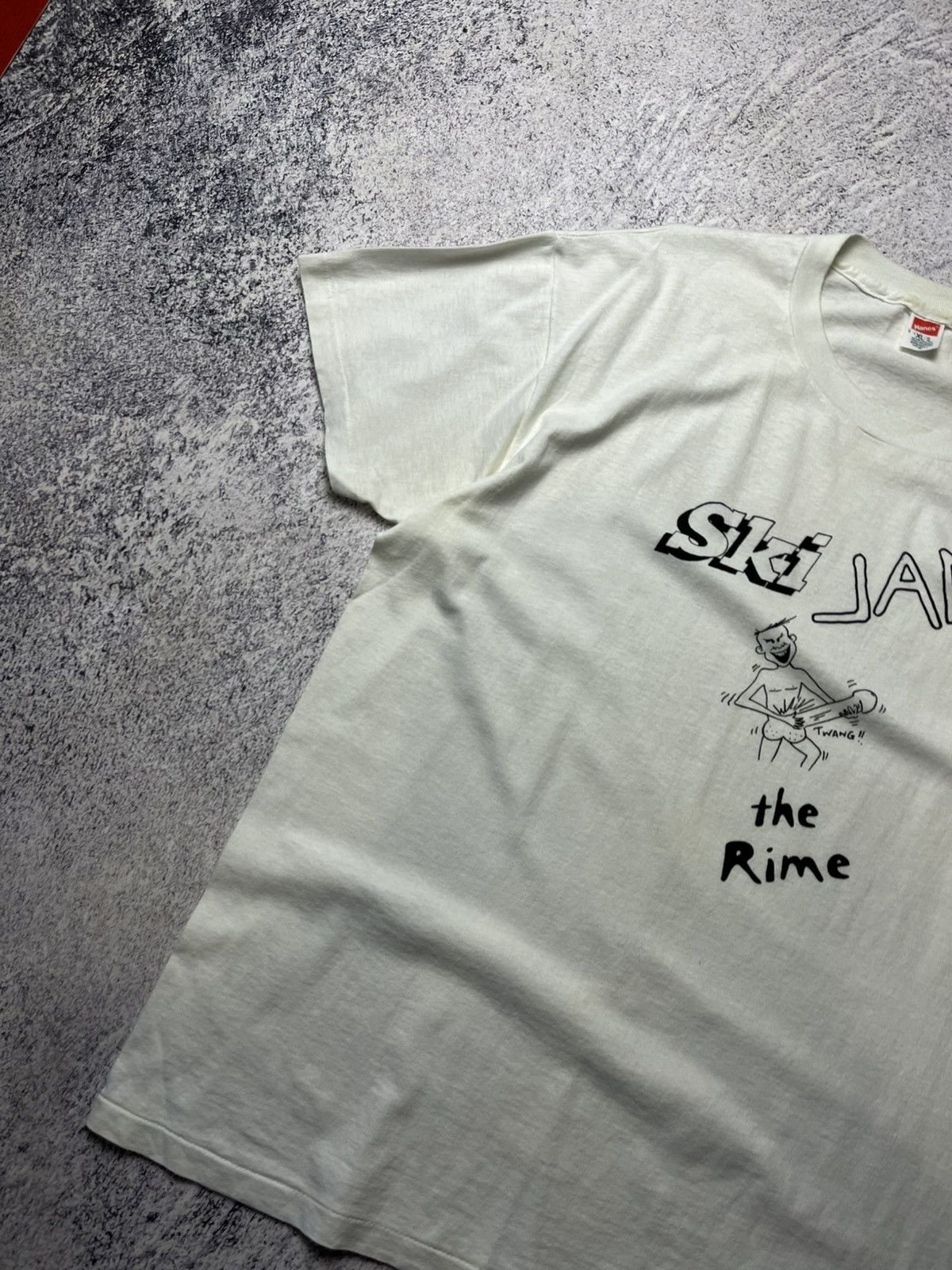 Vintage Vintage Ski Jam 89 Humor T shirt Size XL Size US XL / EU 56 / 4 - 3 Thumbnail
