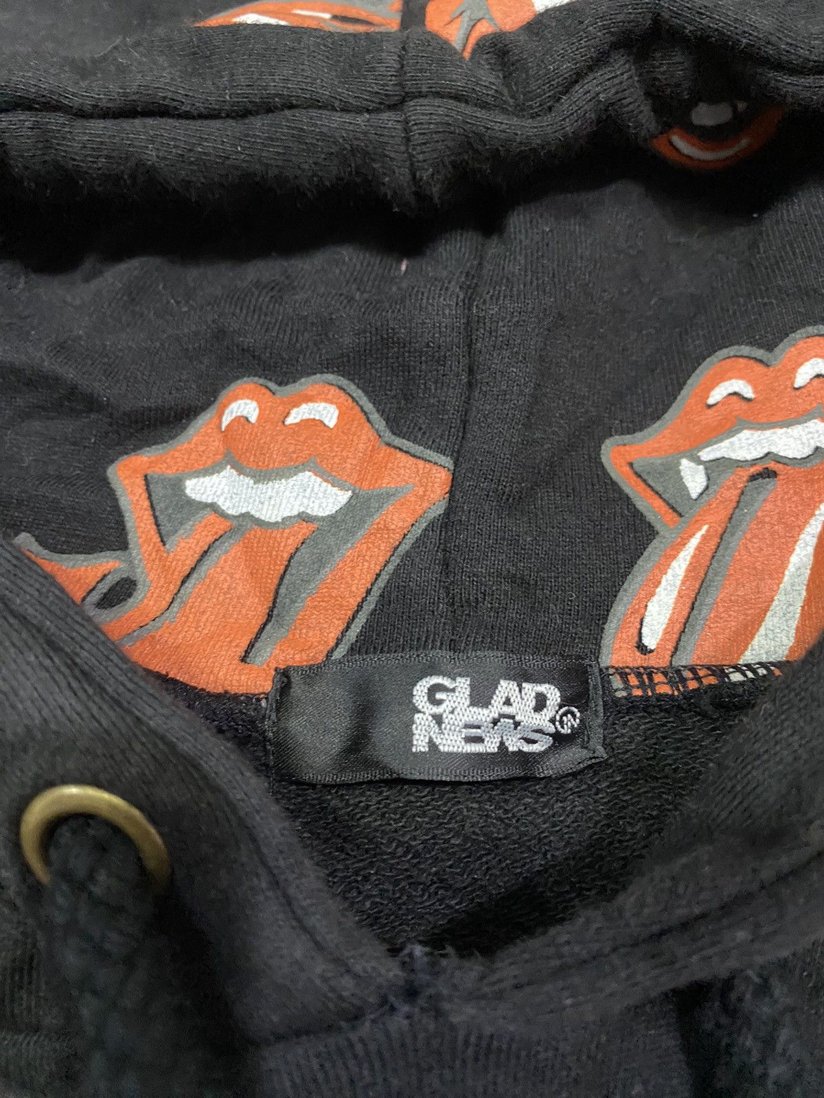 If Six Was Nine × Japanese Brand × Le Grande Bleu (L.G.B.) 💸BINDINGOFFER💸Gladnews Japanese Lips Hoodie Rollingstone Size US S / EU 44-46 / 1 - 5 Thumbnail