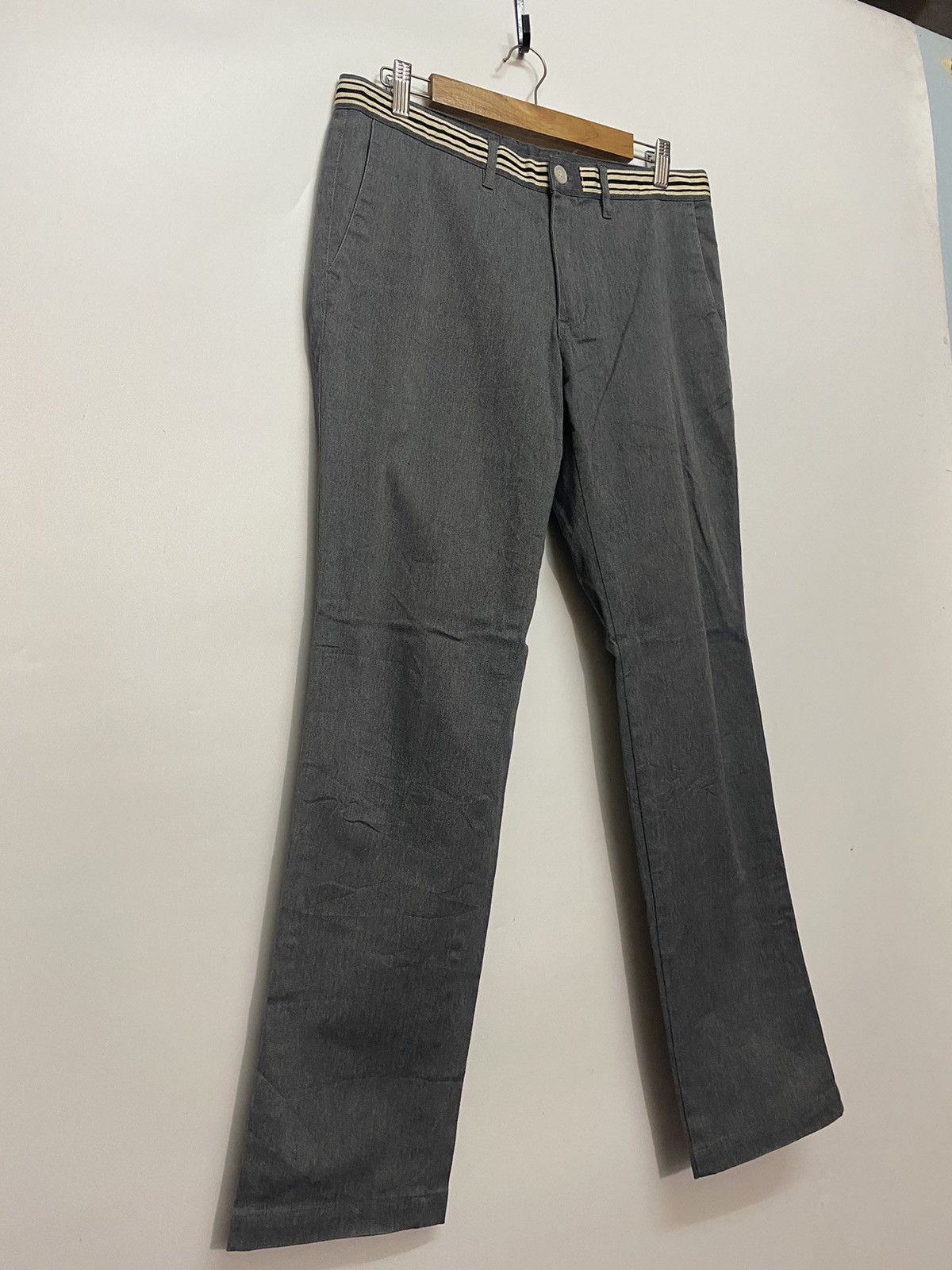 Japanese Brand A.V.V Homme Grey Pants Sz 32 Size US 32 / EU 48 - 5 Thumbnail