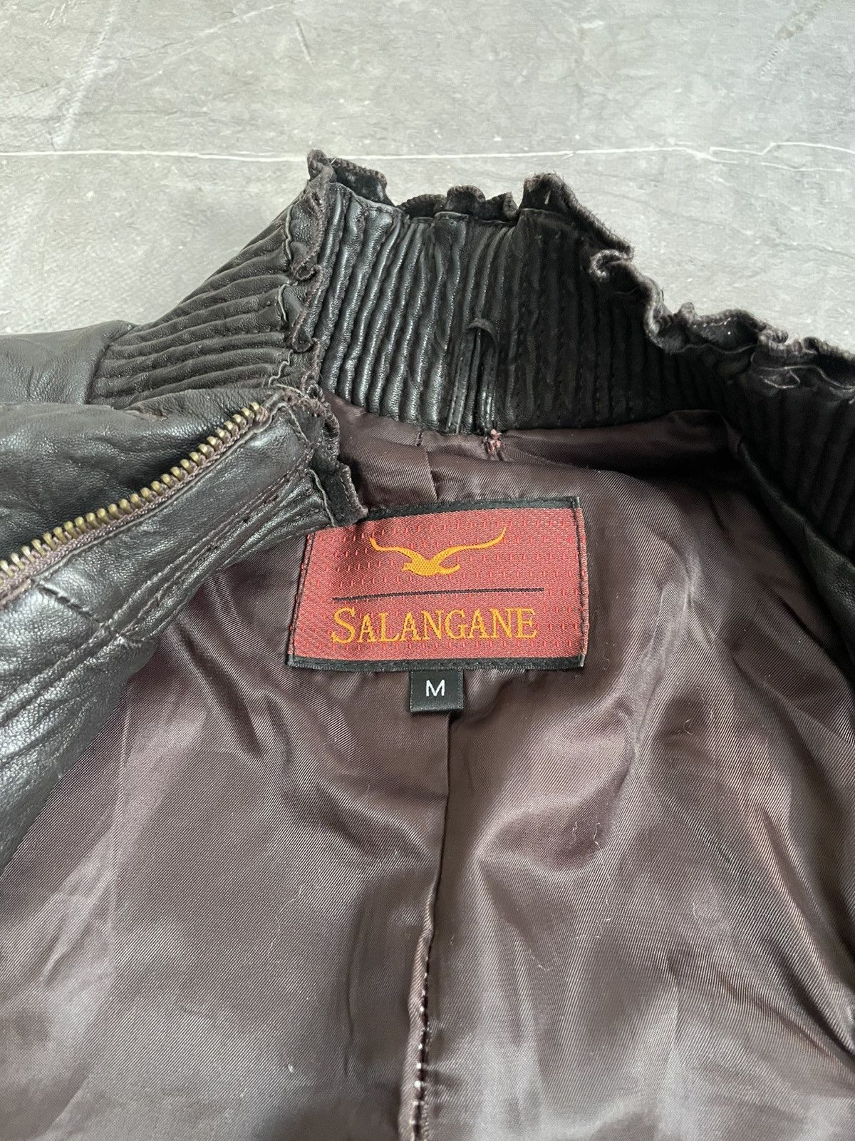 14th Addiction Leather napoleon jacket leather bomber ann demeulemeester Size M / US 6-8 / IT 42-44 - 7 Thumbnail