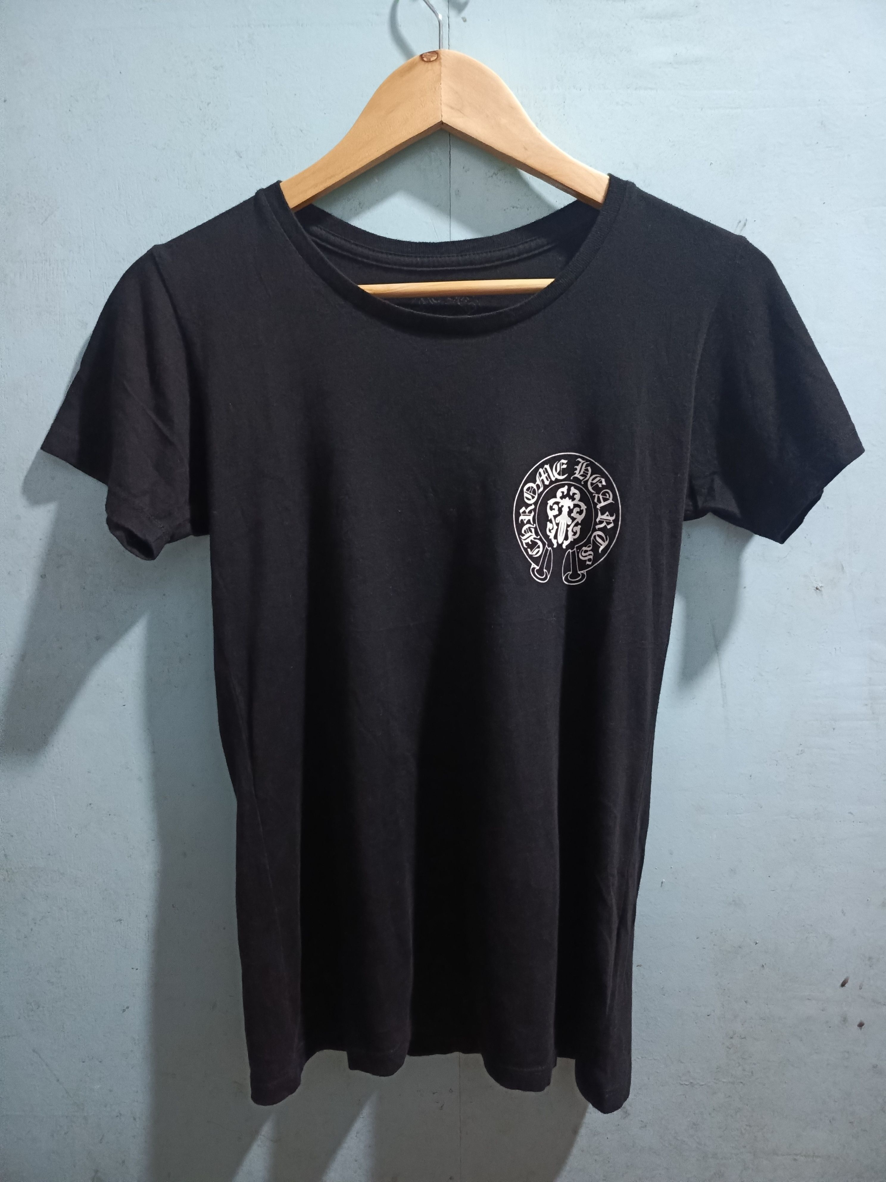 Chrome hearts triple cross American flag dagger tee