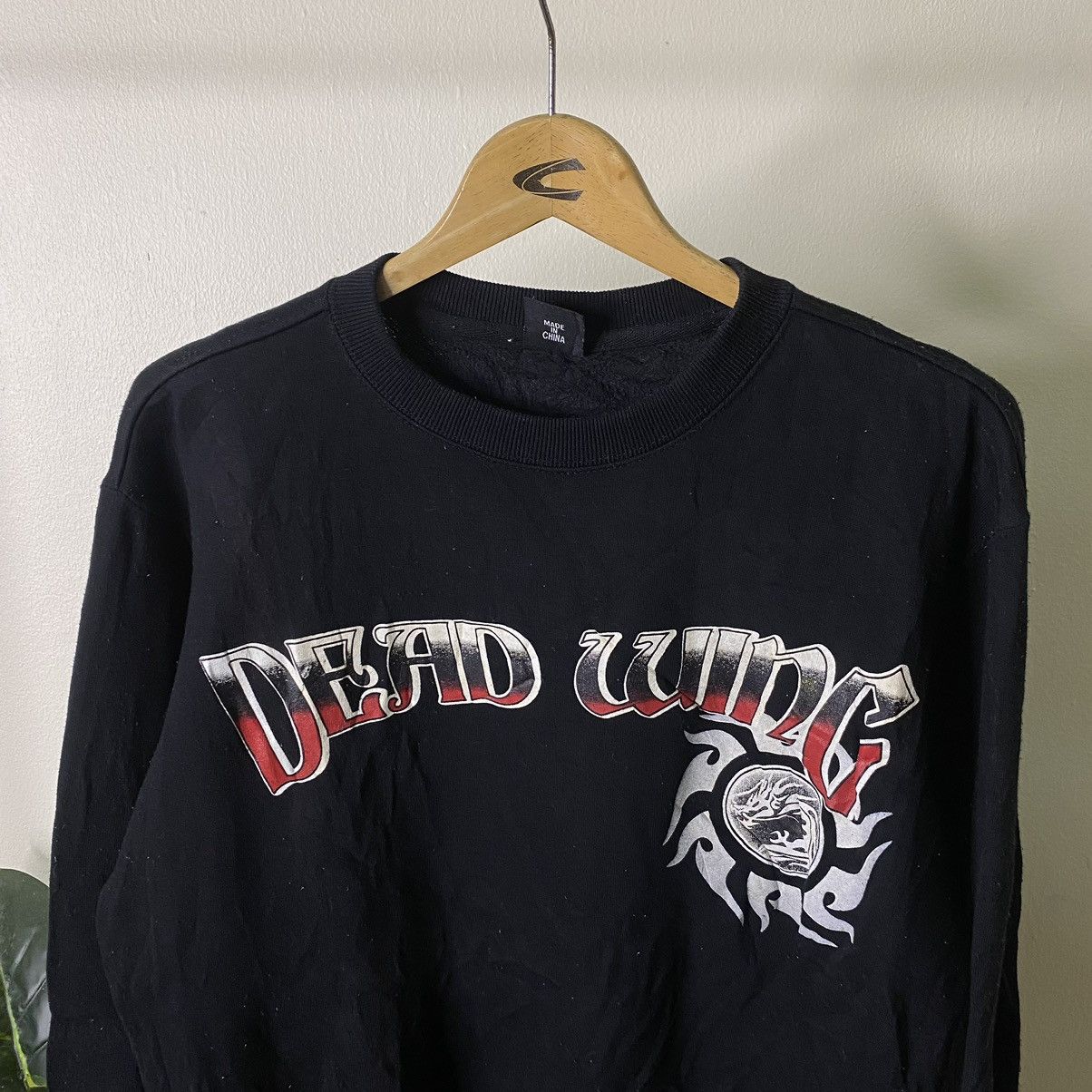Affliction × If Six Was Nine × Japanese Brand The Breakers Dragon Affliction Cyber Gothic Punk Sweatshirt Size US M / EU 48-50 / 2 - 8 Thumbnail