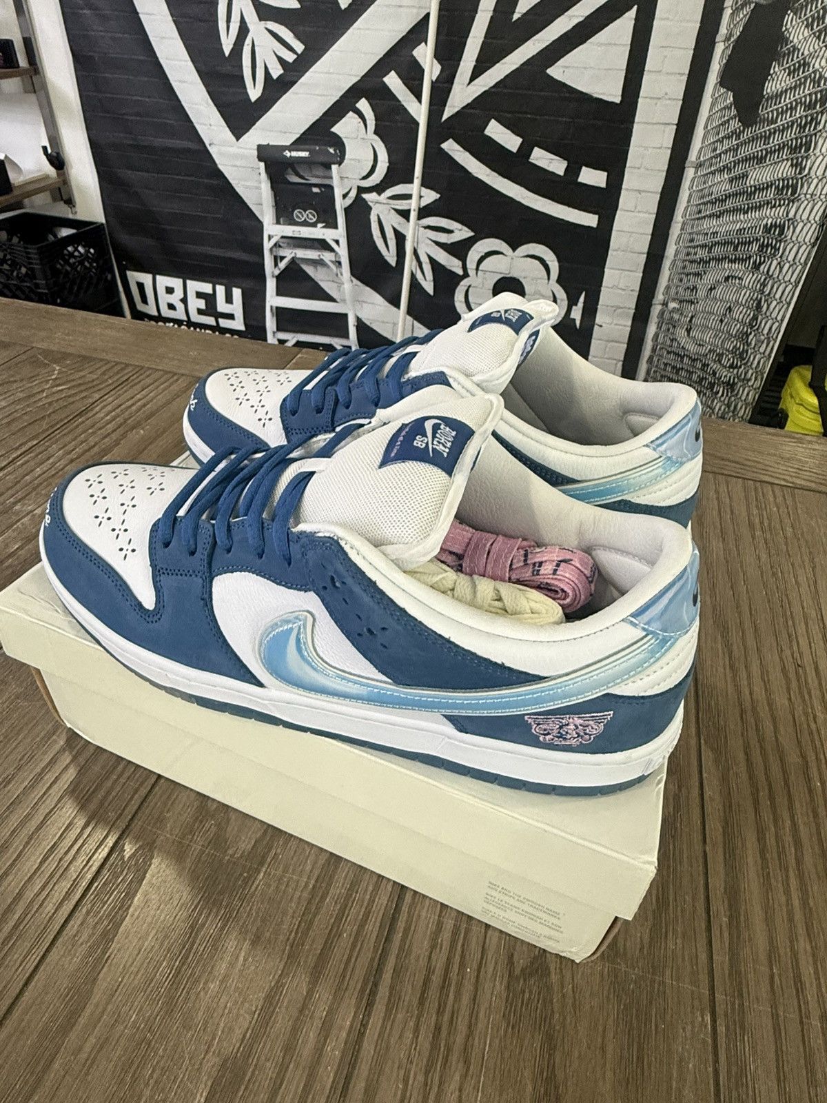 Nike ⚡️ Born x Raised SB Dunk Low FN7819-400 Size 13 NEW! ⚡️ Size US 13 / EU 46 - 3 Thumbnail