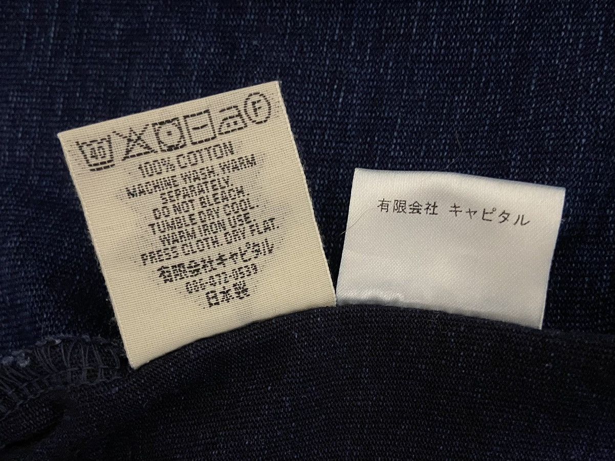 Kapital Kountry KAPITAL KOUNTRY BONE pattern Indigo dyeing sweat shirt Size US M / EU 48-50 / 2 - 9 Thumbnail