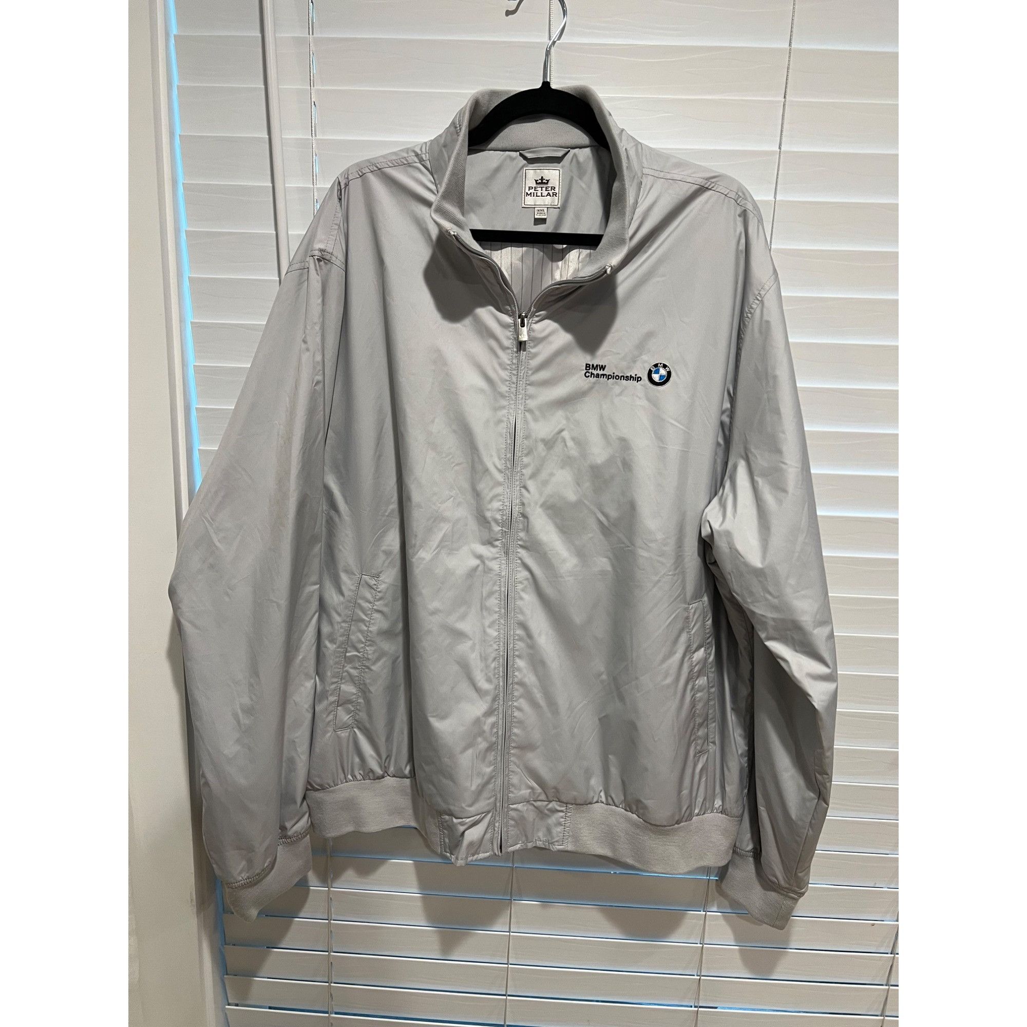 Peter Millar Peter Millar BMW Championships Full Zip Mens Golf Jacket - S Size US XXL / EU 58 / 5 - 1 Thumbnail
