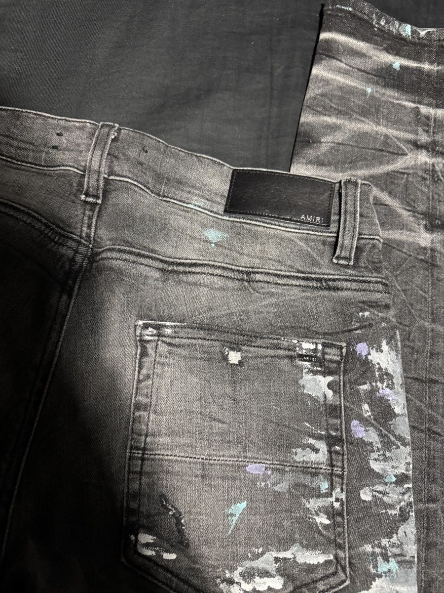 Amiri Amiri Paint Splatter Jeans Size US 31 - 5 Thumbnail