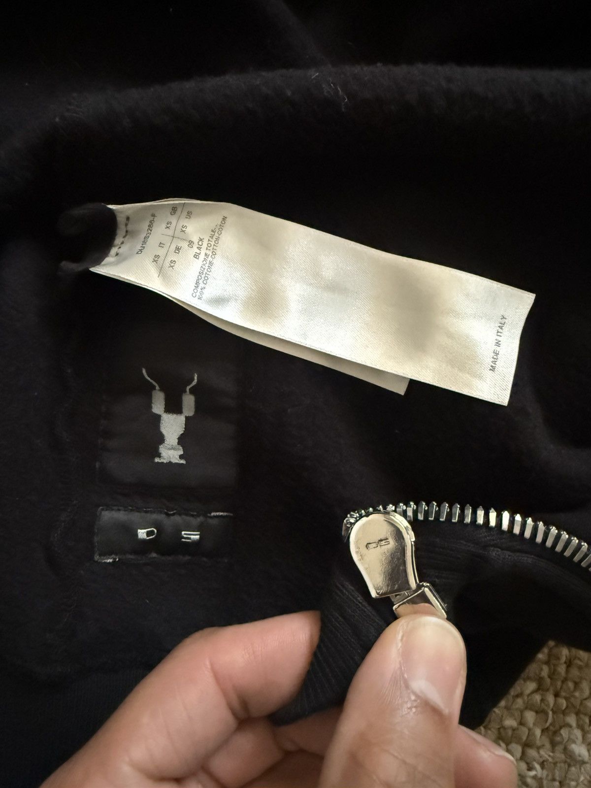 Rick Owens Rick Owens Mountain Hoodie Size US S / EU 44-46 / 1 - 3 Thumbnail