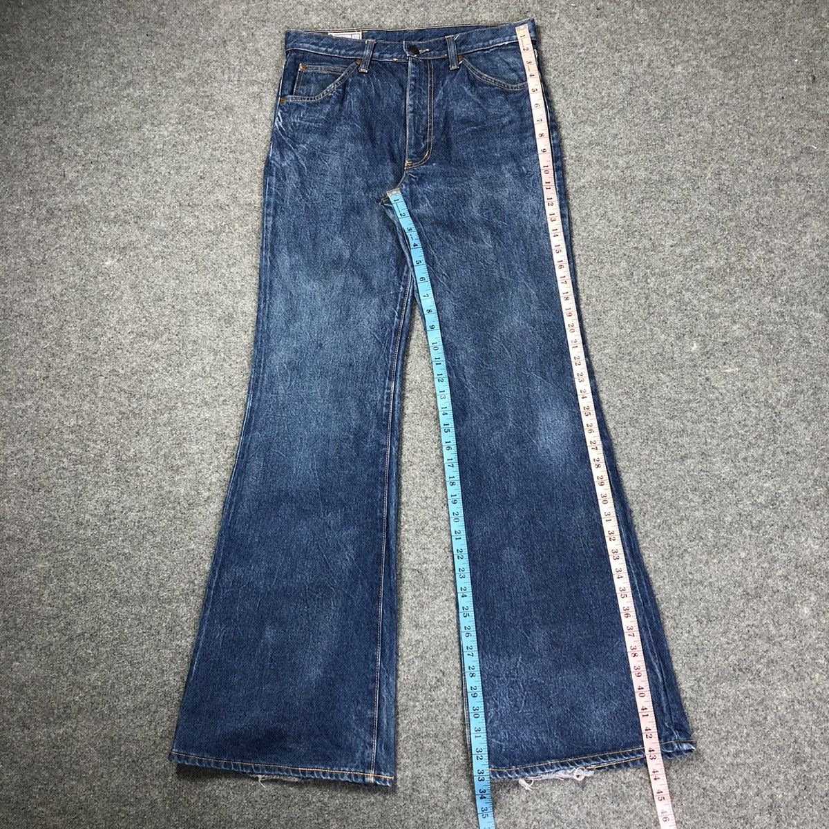 Edwin 🔥Rare🔥 Vintage 80s EDWIN Flare Bootcut Denim Jeans Size US 31 - 9 Thumbnail