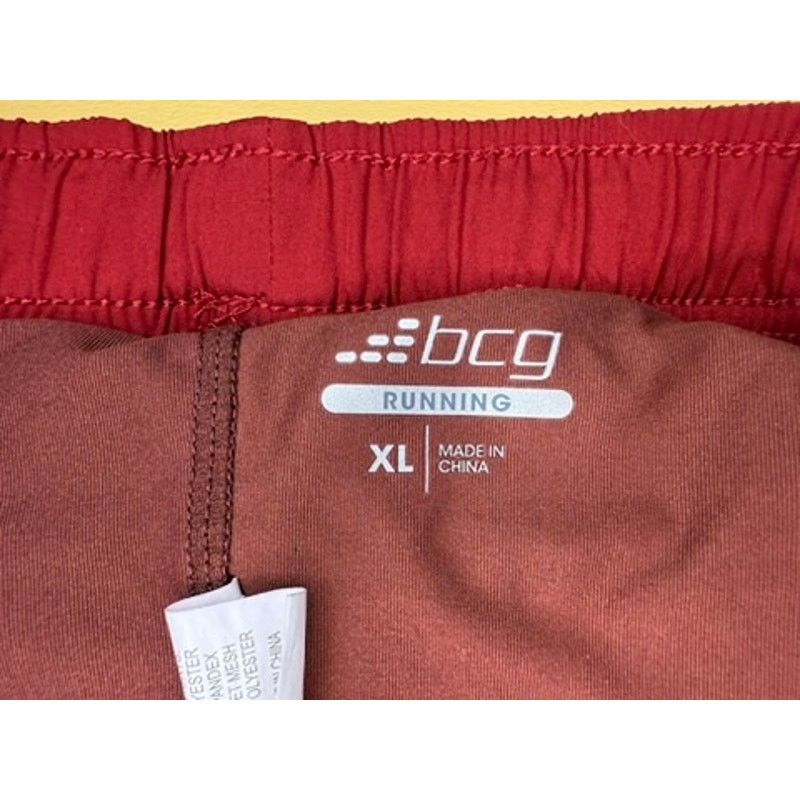 BCBGeneration BCG Men's Red Running Shorts 4 1/2 inseam Size XL Size US 40 / EU 56 - 3 Thumbnail