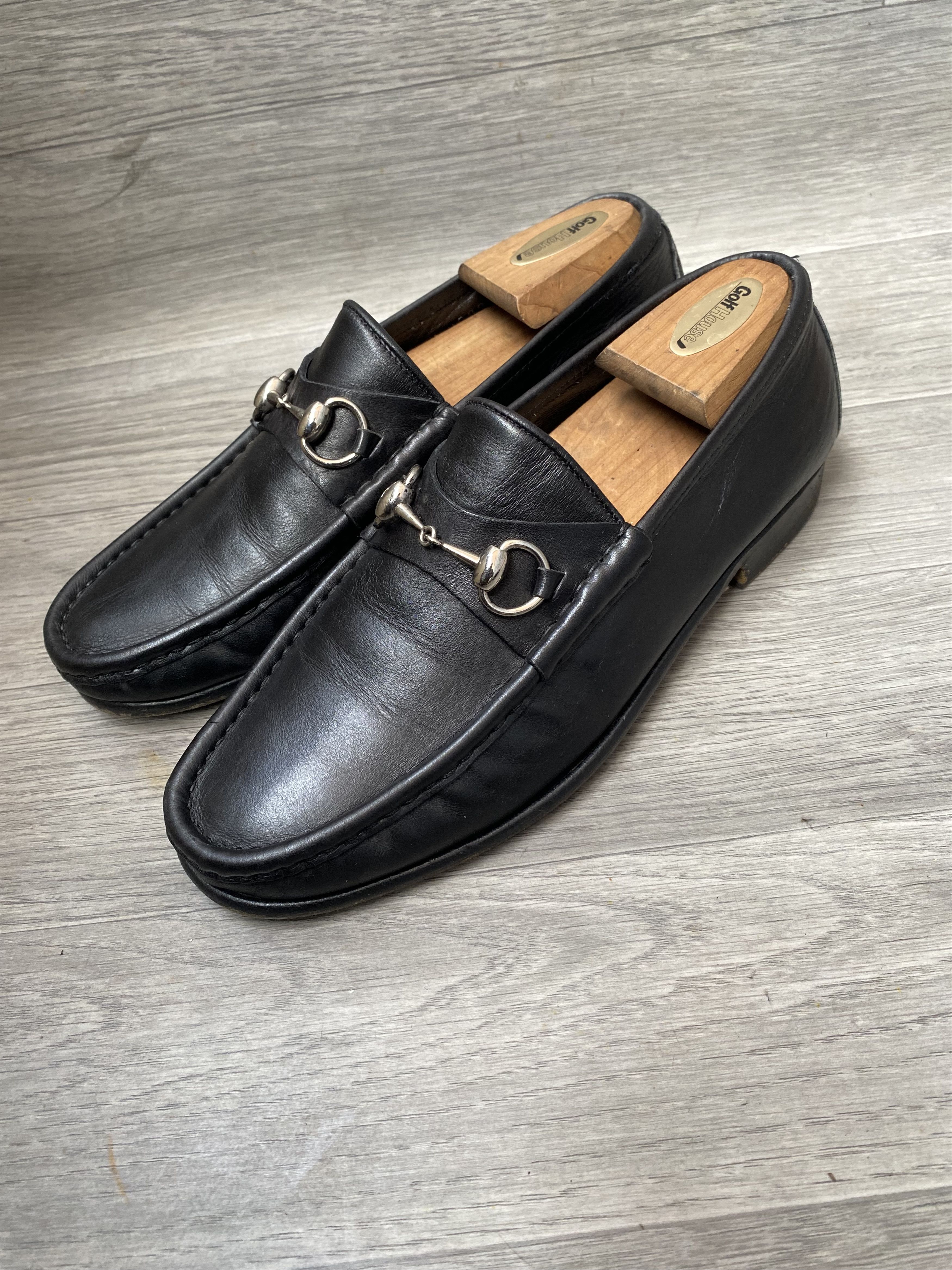 Gucci Gucci horsebit tomford era black casual shoes Size US 9 / EU 42 - 1 Thumbnail