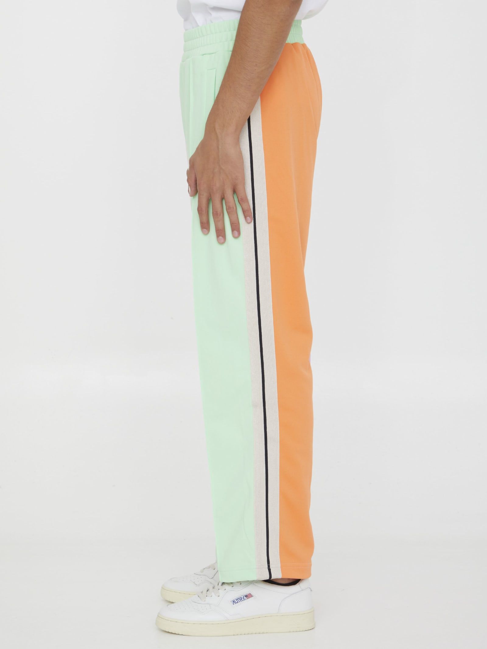 Palm Angels o1y0325 Logo Jogger & Sweatpant in Multicolor Size US 34 / EU 50 - 4 Thumbnail