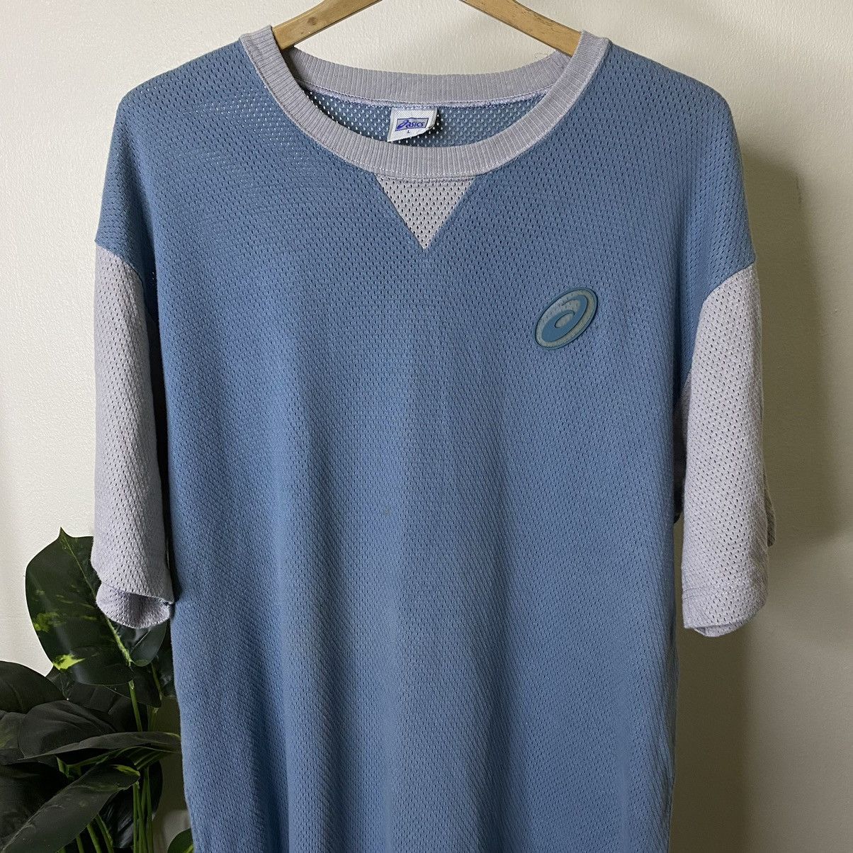 Asics × Vintage Vintage 90s Asics Essential Tee Size US L / EU 52-54 / 3 - 2 Thumbnail