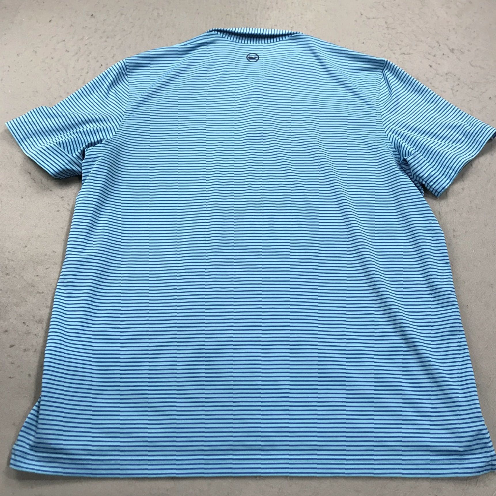 Vineyard Vines Vineyard Vines Polo Shirt Mens XL Blue Whale Striped Performance Golf Shirt Size US XL / EU 56 / 4 - 4 Thumbnail