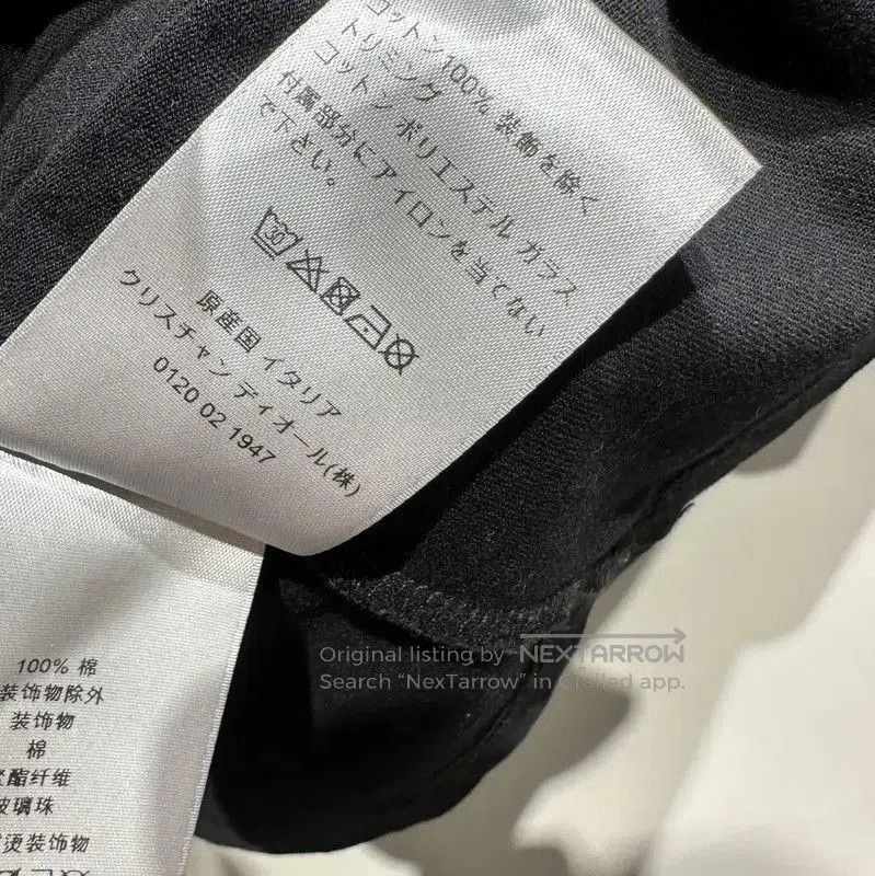 Dior Dior Black Cotton T. Size M / US 6-8 / IT 42-44 - 6 Thumbnail