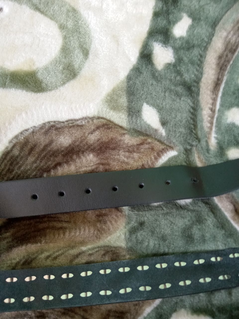 Japanese Brand Y2k Punk Leather Belt Size ONE SIZE - 4 Thumbnail