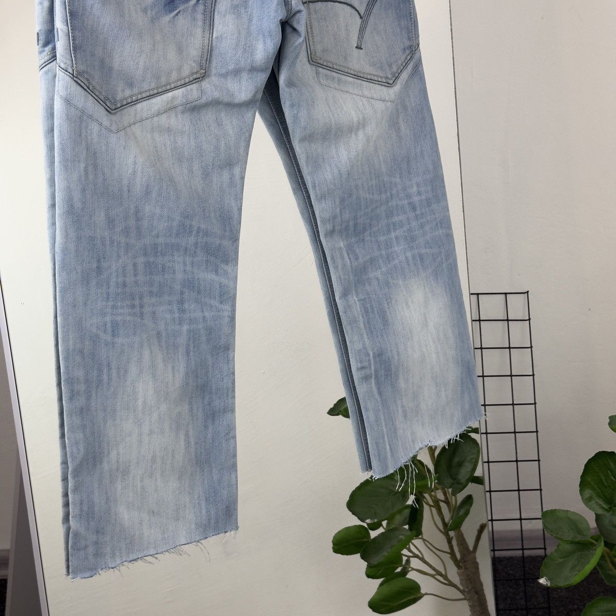 Japanese Brand Japanese Brand Multi-pocket Pants Denim Baggy Bidtressed Size US 32 / EU 48 - 11 Thumbnail