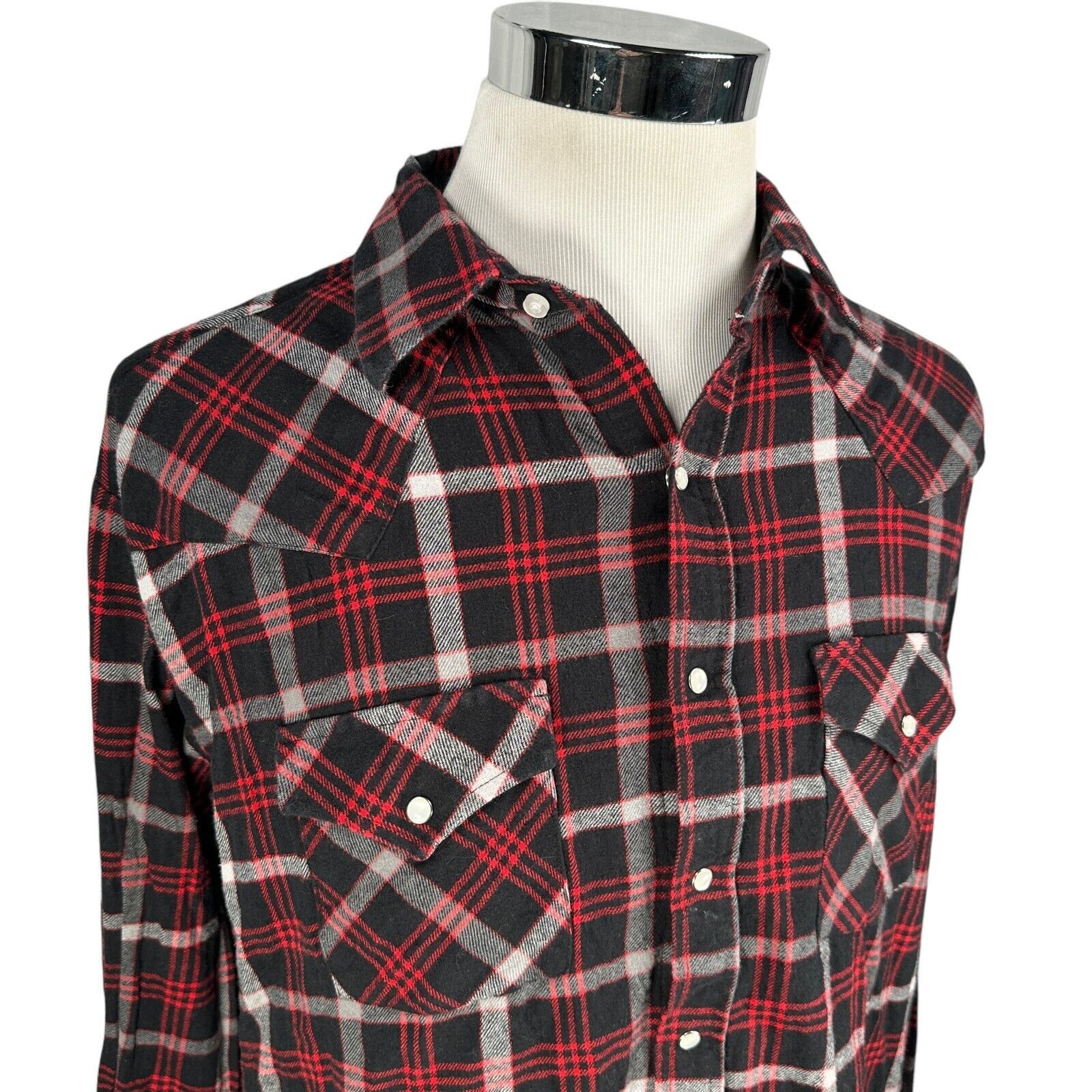 Other Ely Cattleman Western Flannel Shirt Men’s XL Red Button Up Size US XL / EU 56 / 4 - 2 Thumbnail