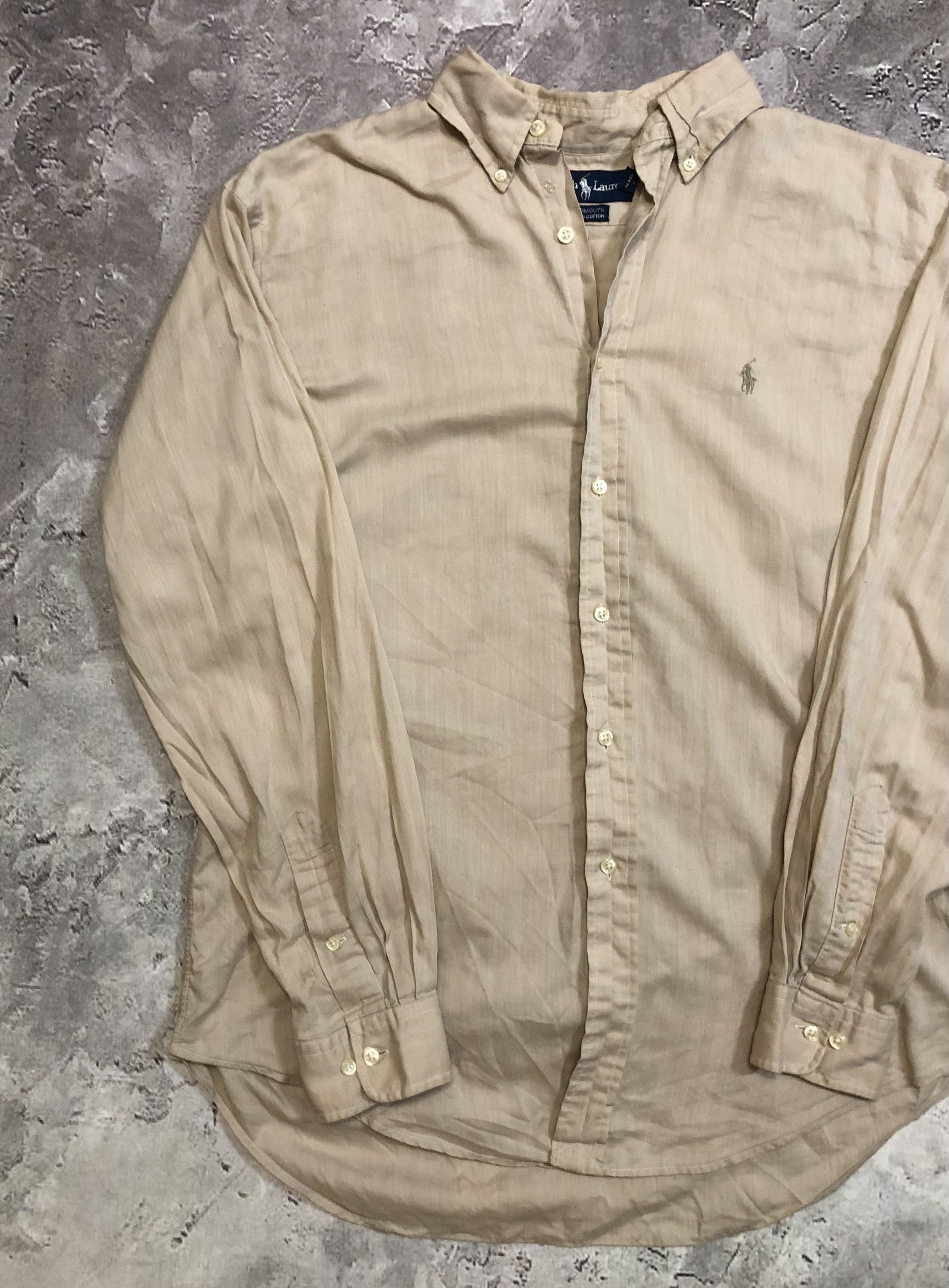Polo Ralph Lauren Ralph Lauren Vintage Shirt Long Sleeve Size US S / EU 44-46 / 1 - 2 Thumbnail