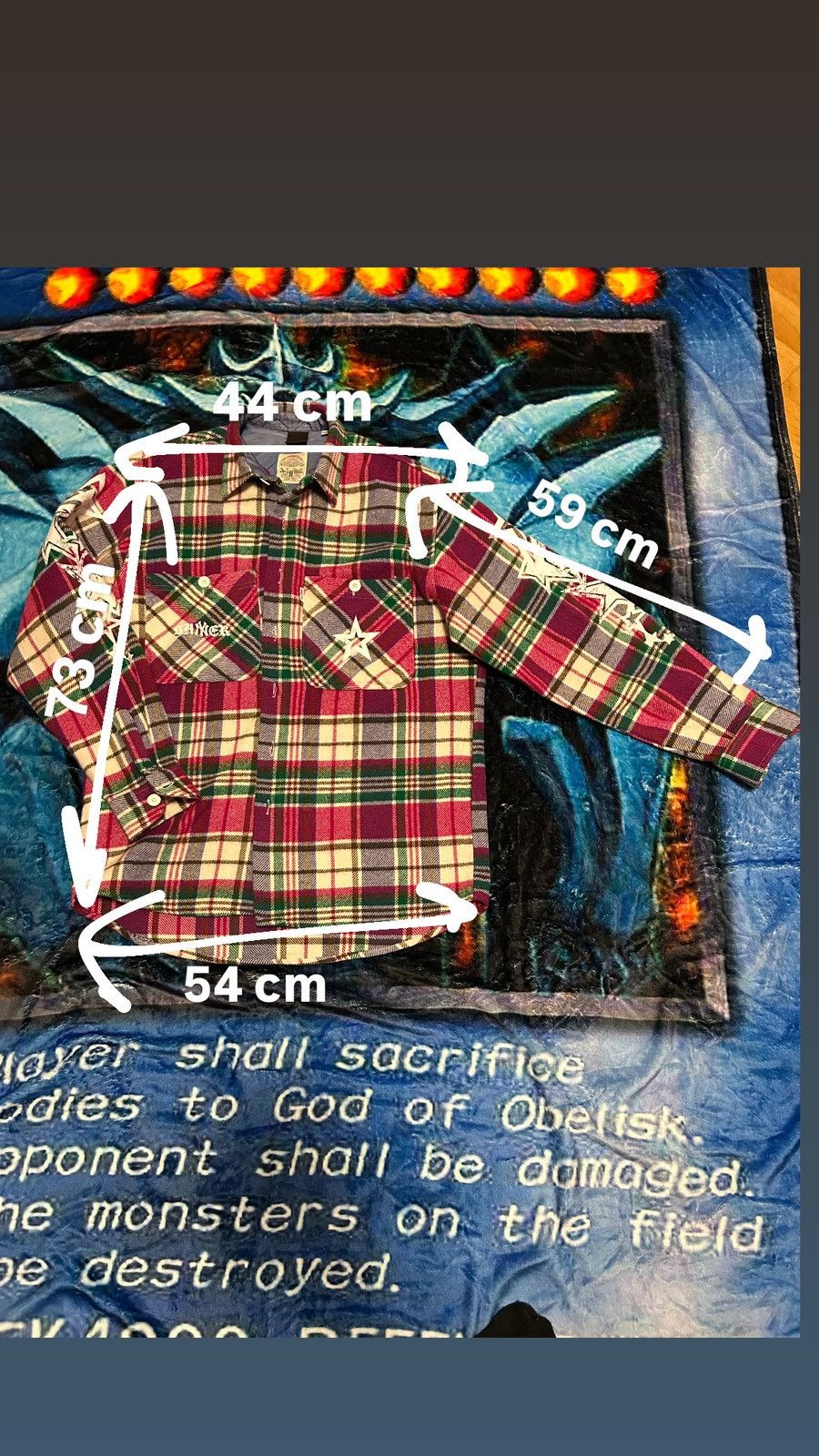 Japanese Brand Born2shine flannel shirt Size US M / EU 48-50 / 2 - 8 Thumbnail