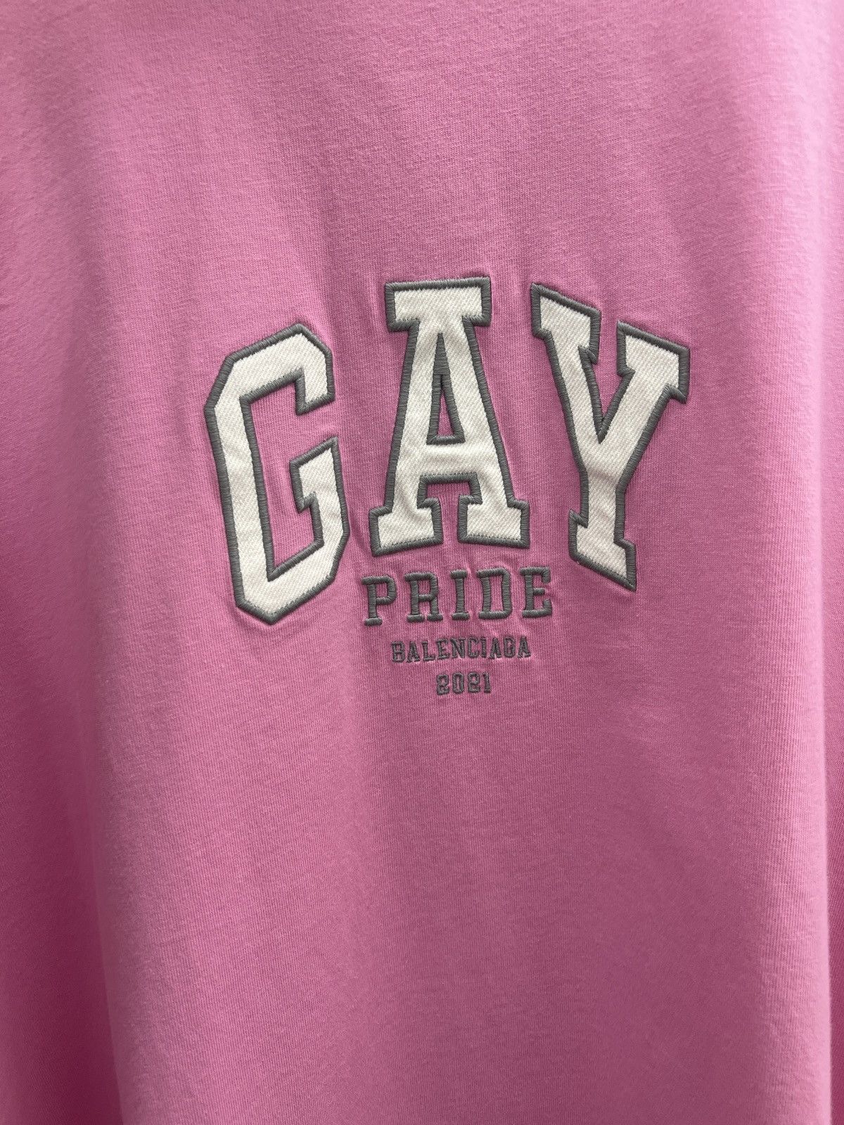Balenciaga Balenciaga Gay Pride T-shirt Pink Size US XS / EU 42 / 0 - 5 Thumbnail