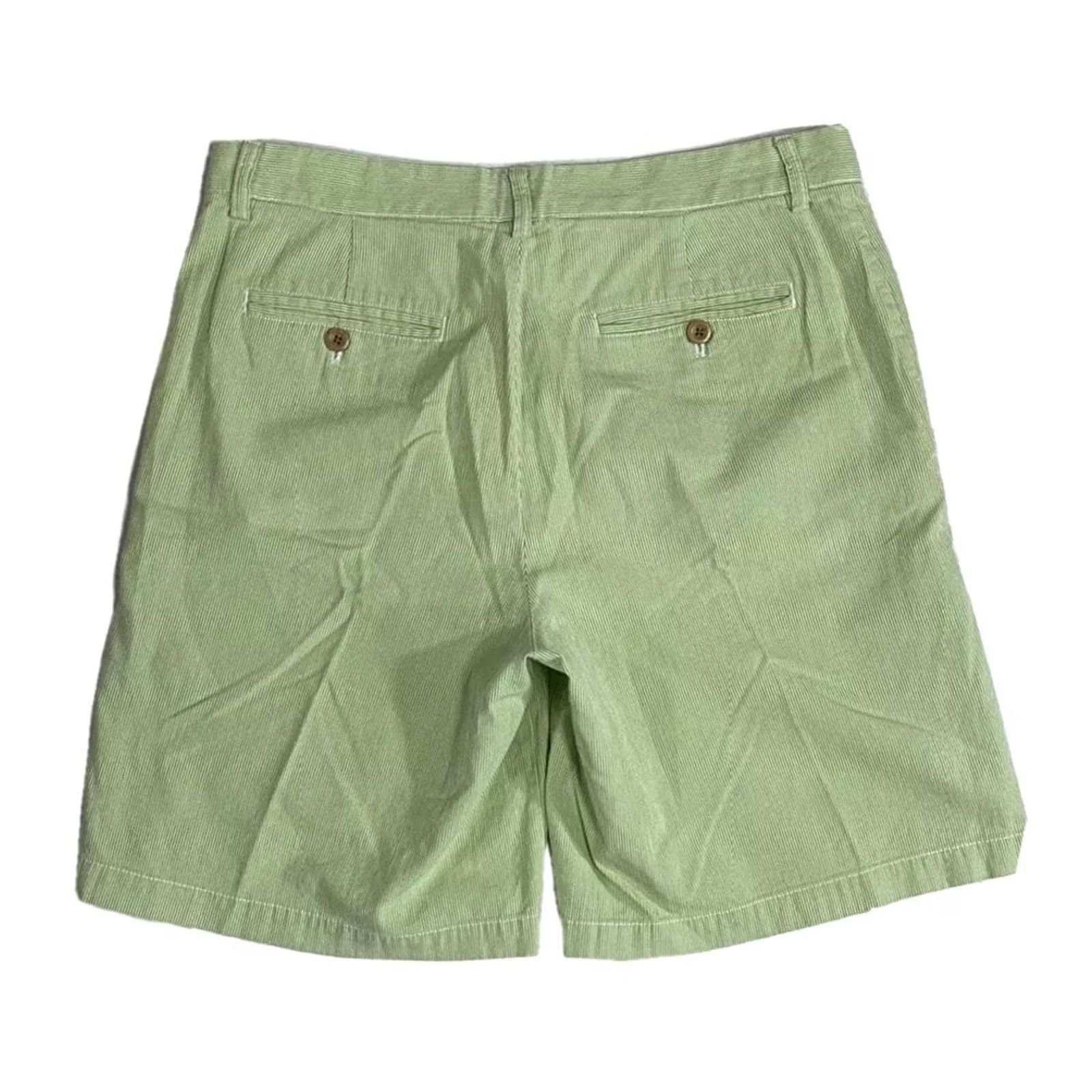 Vineyard Vines Vineyard Vines Mens Shorts Green White Striped Club Chino Cotton size 32 Size US 32 / EU 48 - 2 Thumbnail
