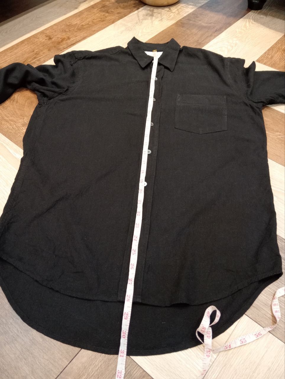 Our Legacy OUR LEGACY BLACK SILK BUTTON UP SHIRT - SIZE 46 Size US S / EU 44-46 / 1 - 10 Thumbnail