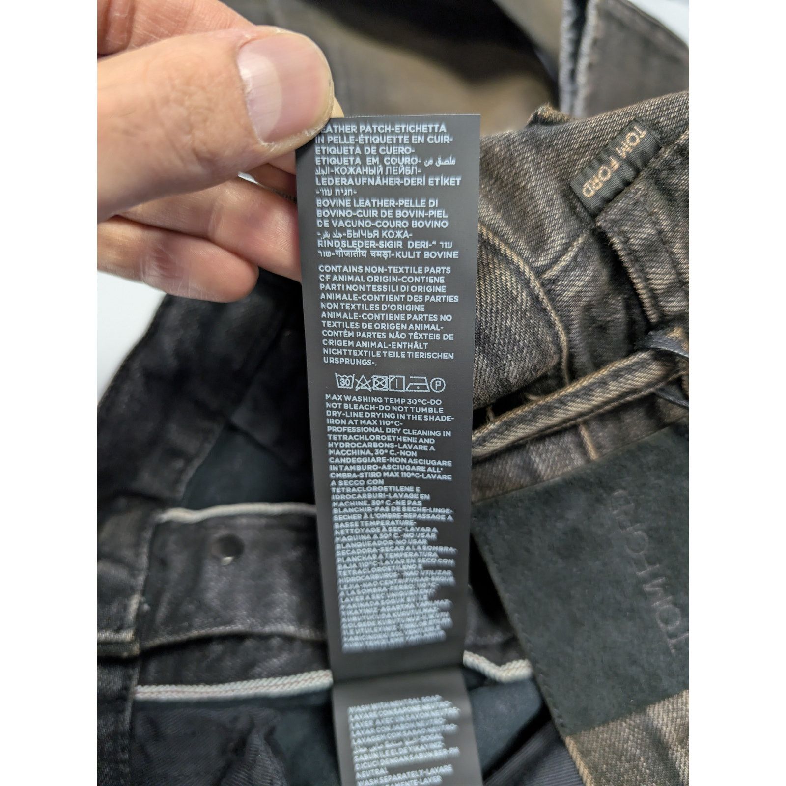 Tom Ford o1rshd1 Q:2 / Slim Jeans in Brown Size US 36 / EU 52 - 17 Thumbnail