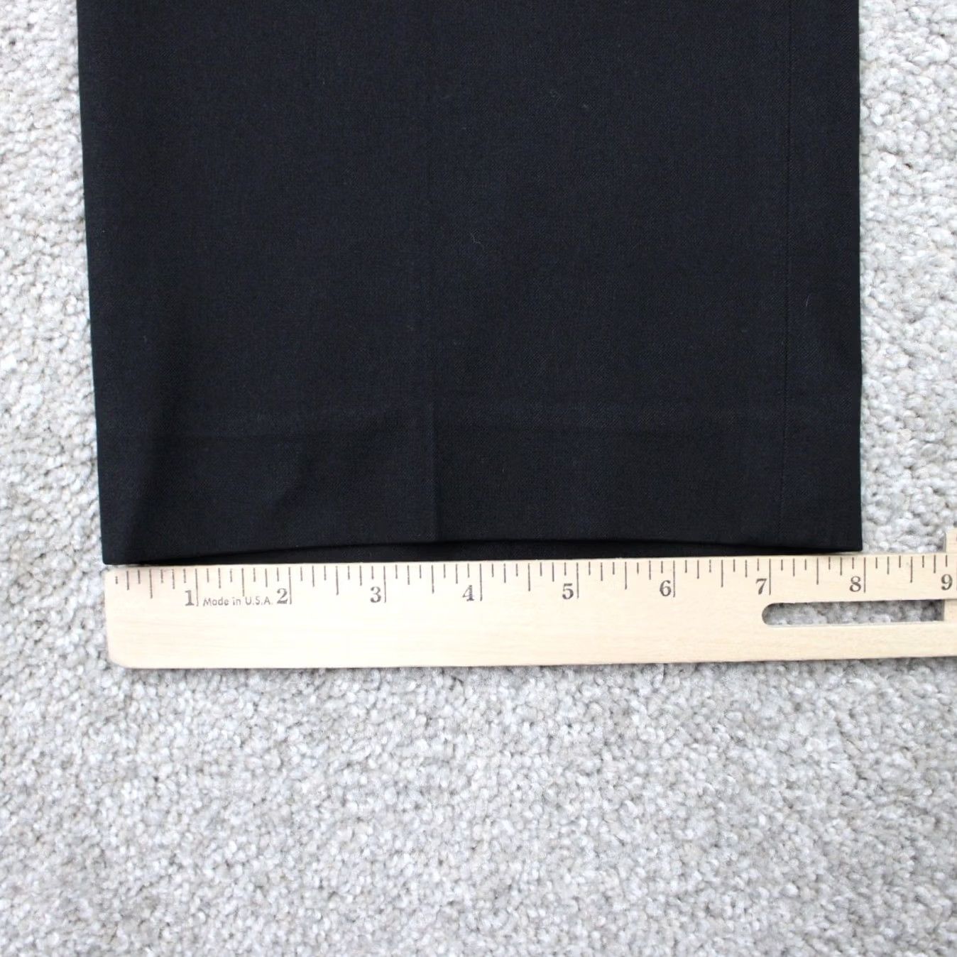 Ralph Lauren LAUREN Ralph Lauren Pants Mens 38x30 Black Flat Front Polyester/Rayon Stretch Dress Pants Regular Men Side Pocket Zipper Button CKV Size US 38 / EU 54 - 4 Thumbnail