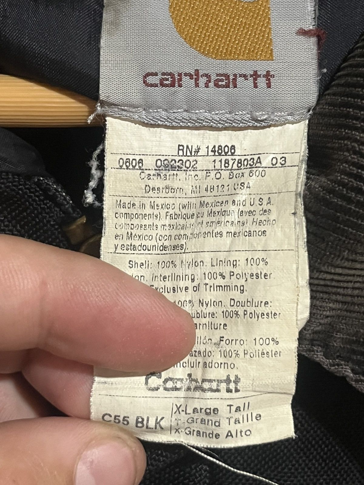 Carhartt Firefighter/EMS Carhartt Arttic Jacket C55 Black Size US XL / EU 56 / 4 - 6 Thumbnail