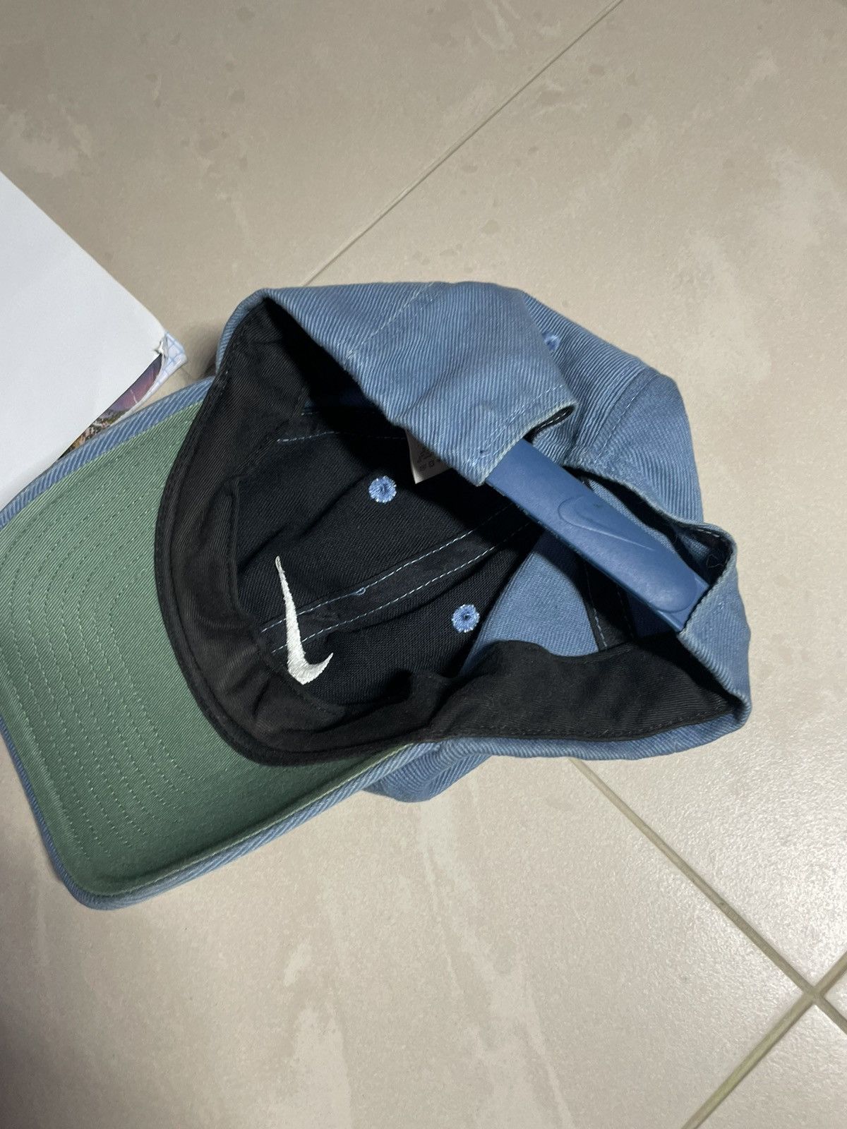 Nike × Vintage Nike vintage cap Size ONE SIZE - 2 Thumbnail