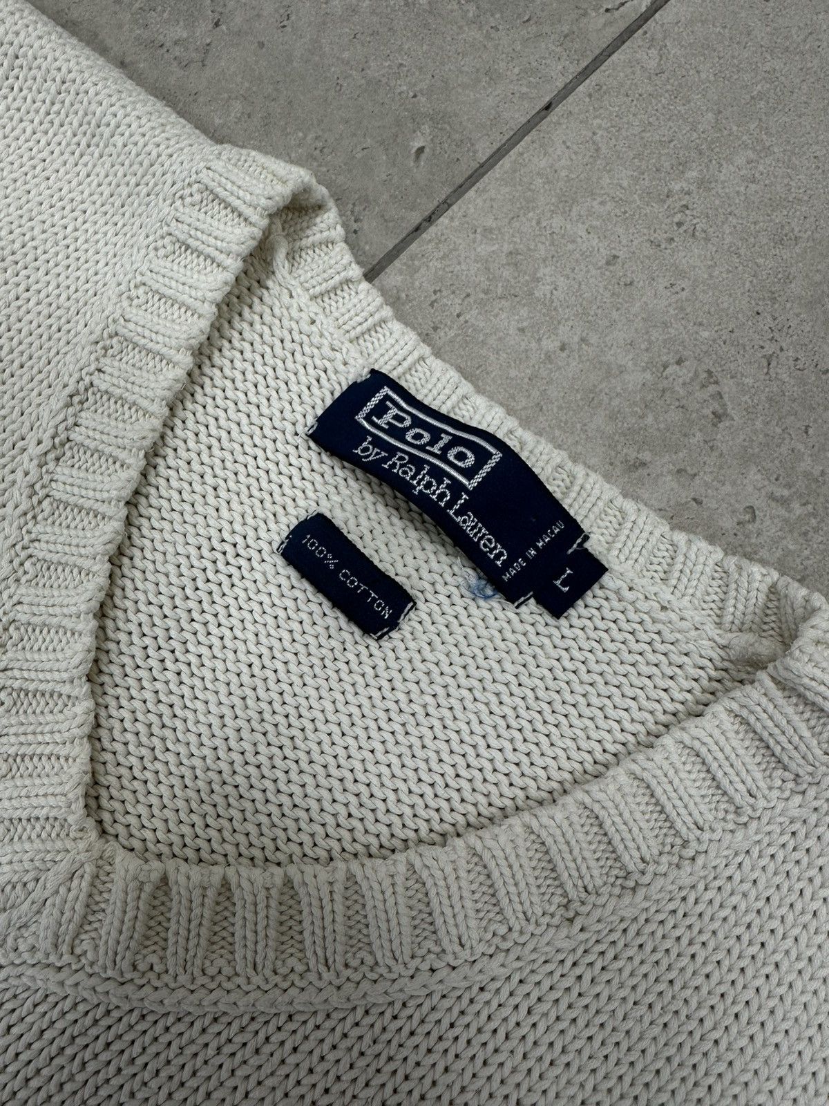 Polo Ralph Lauren × Vintage Vintage polo Ralph Lauren cotton vest Size US L / EU 52-54 / 3 - 2 Thumbnail