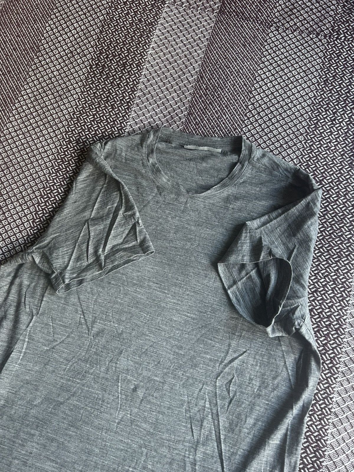 Icebreaker Icebreaker Outdoor Style Size M Grey T-shirt Wool & Nylon Size US M / EU 48-50 / 2 - 7 Thumbnail