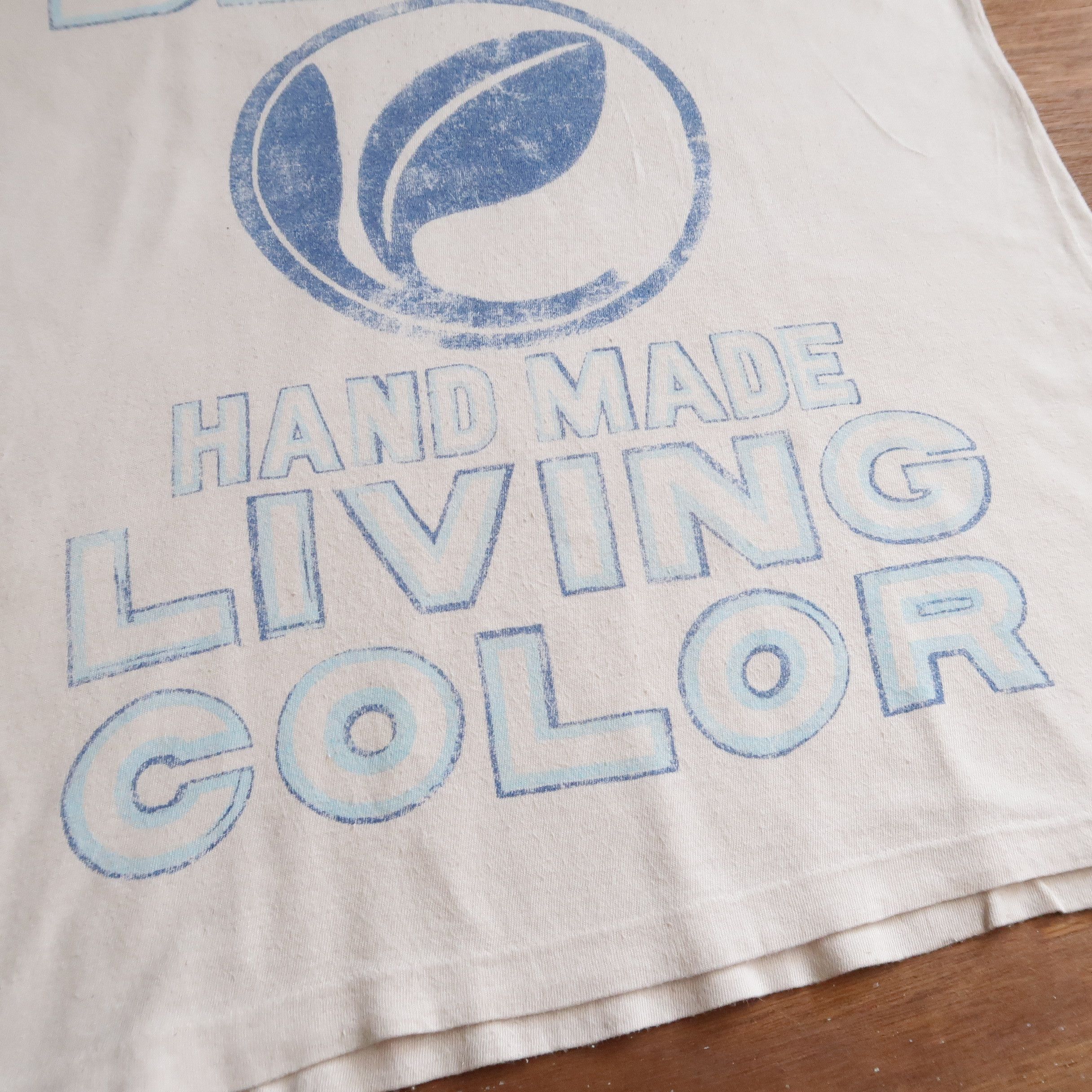 Blue Blue Japan 1990s Blue Blue Japan - Blues Handmade Living T-Shirt Size S / US 4 / IT 40 - 8 Thumbnail