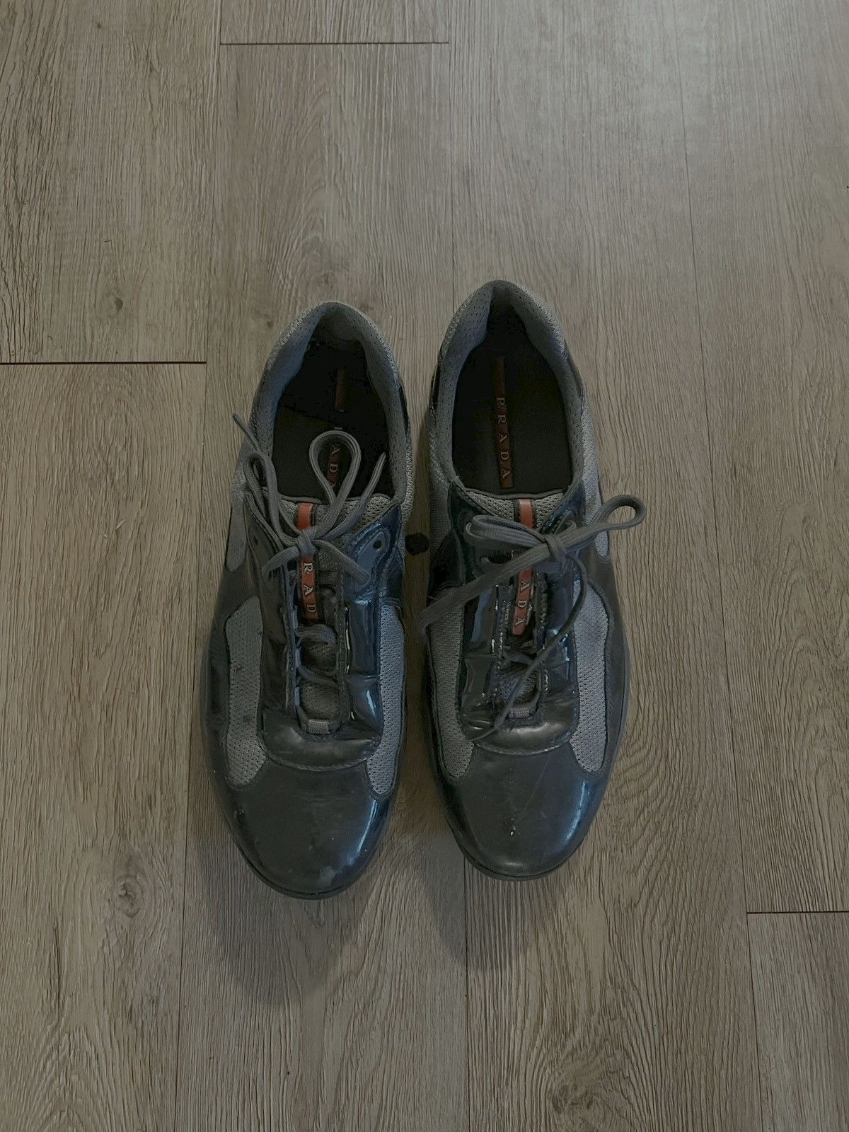 Prada Mens Prada America Cup Low Top Sneakers Size11/Eu44 Size US 11 / EU 44 - 2 Thumbnail