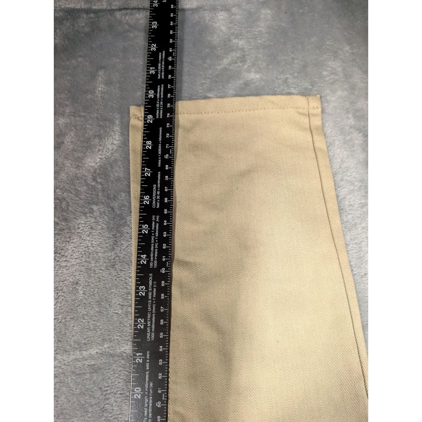 Levi's Levis 511 Jeans Mens 29x29 Beige Slim Straight Tapered Denim Pants Size US 29 - 4 Thumbnail