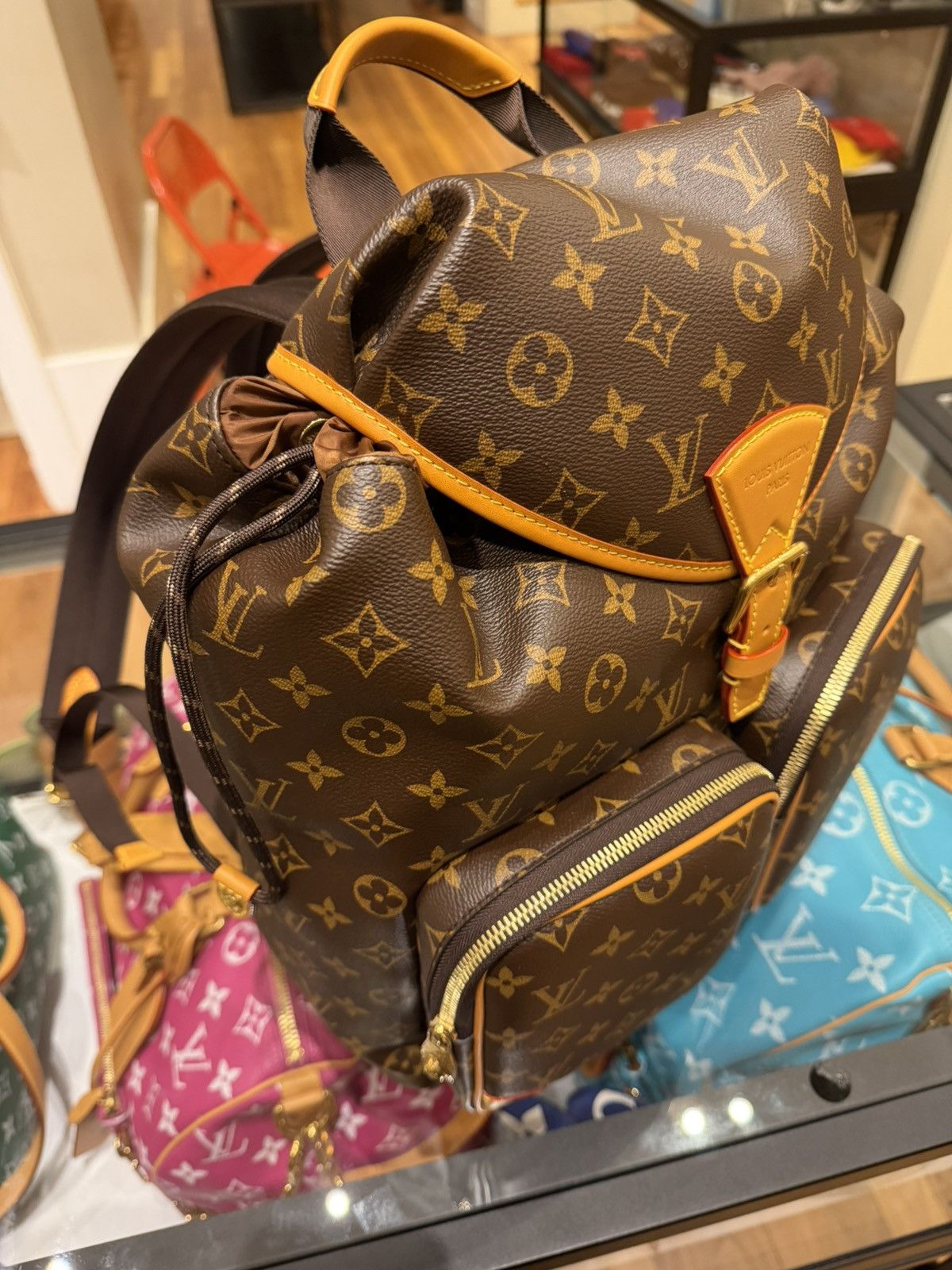 Louis Vuitton Louis Vuitton Montsouris Cargo Backpack Size ONE SIZE - 5 Thumbnail